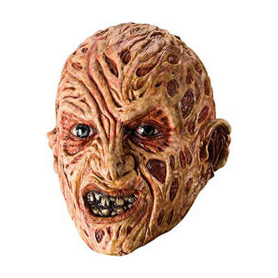 Rubie´s Verkleidungsmaske Freddy Krüger 3/4 Gesichtsmaske, Erwachsene Halloween Maske, Standar, Freddy Krüger Maske