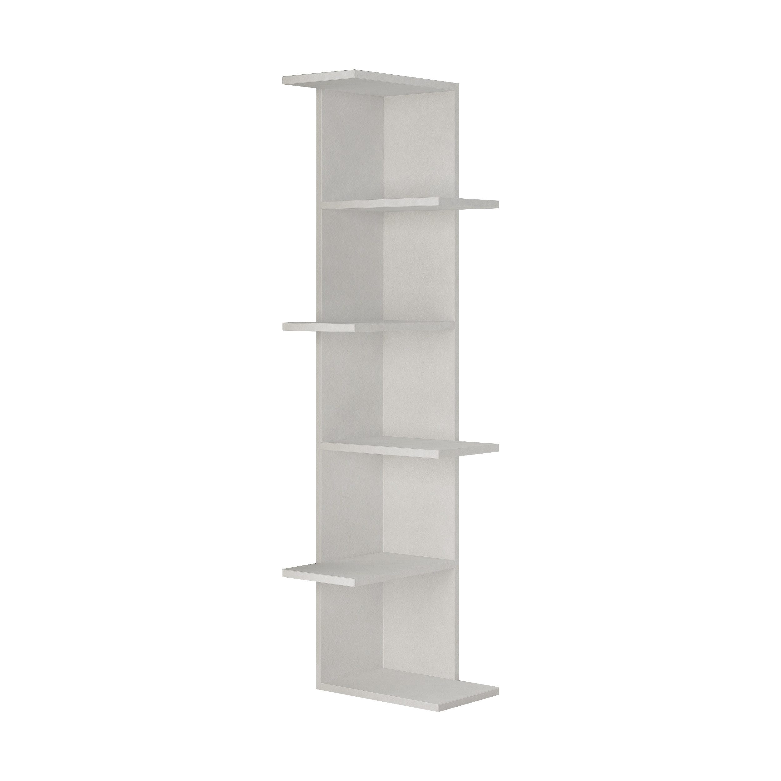 Decortie Bücherregal Saso, Modernes Eck-Bücherregal, 37 günstig online kaufen