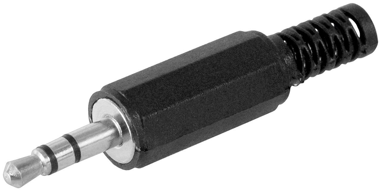 Knickschutz Klinkenstecker stereo goobay mit Goobay Plastik (Bulk) 3,5 mm Klinkenstecker