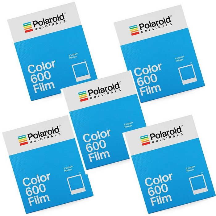 1A PHOTO PORST 5x Polaroid Sofortbildfilm Color 600 für Sofortbildkamera