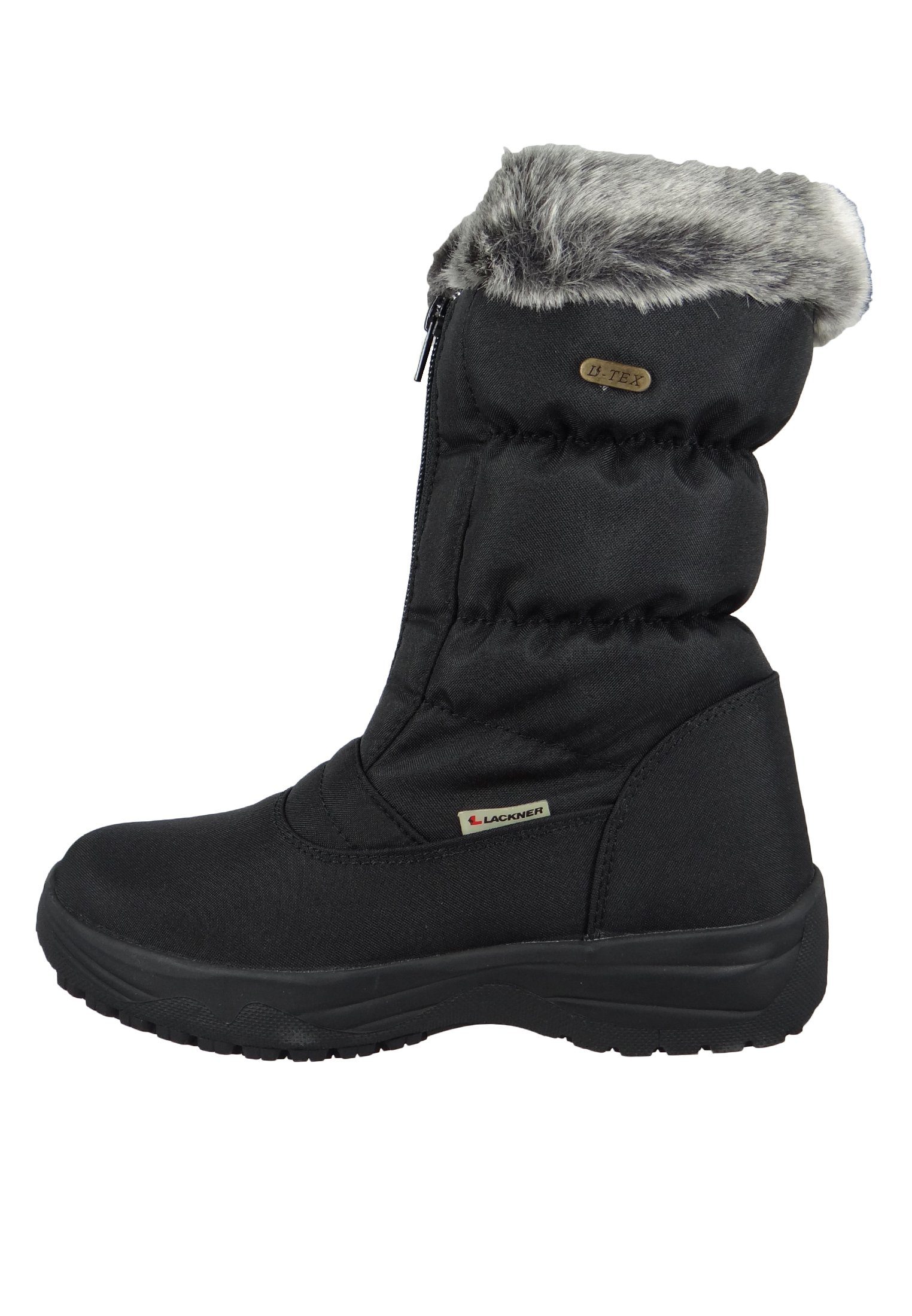 Lackner 7600 Olga L's TX/OC Schwarz Stiefel