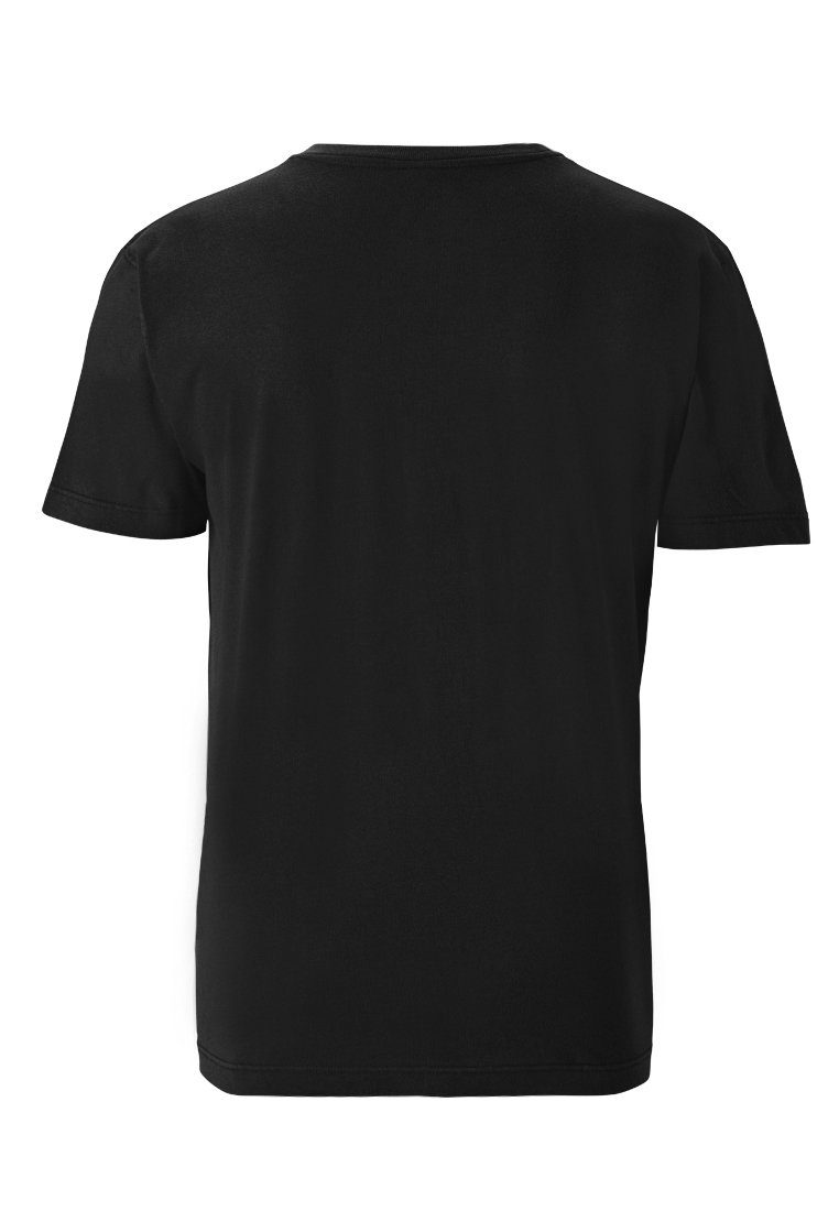 LOGOSHIRT T-Shirt Pac-Man - Jumping mit Pac Man-Print
