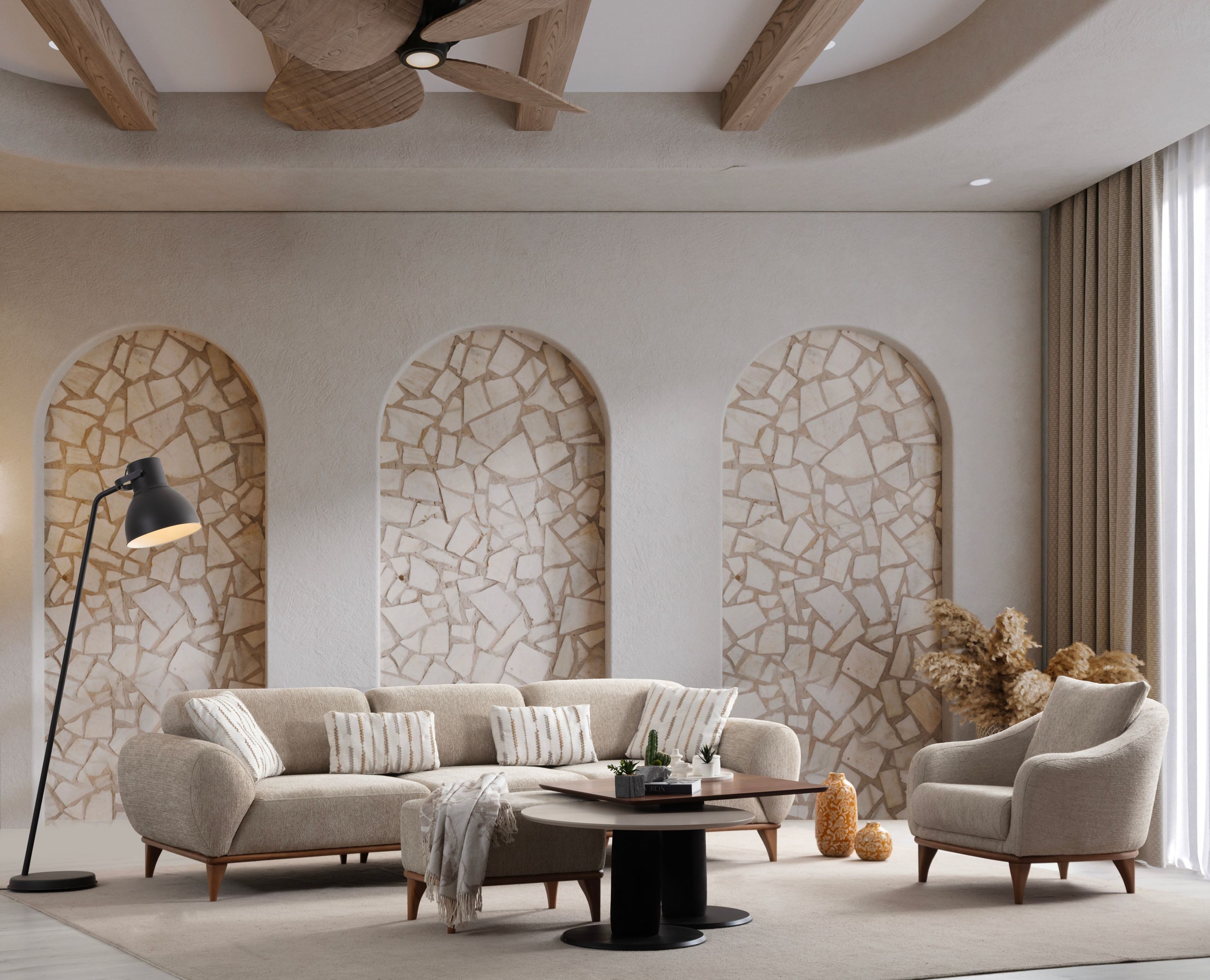Nobelaa Sofa Sitzgruppe/Sofa Set - Wohnzimmergarnitur günstig online kaufen