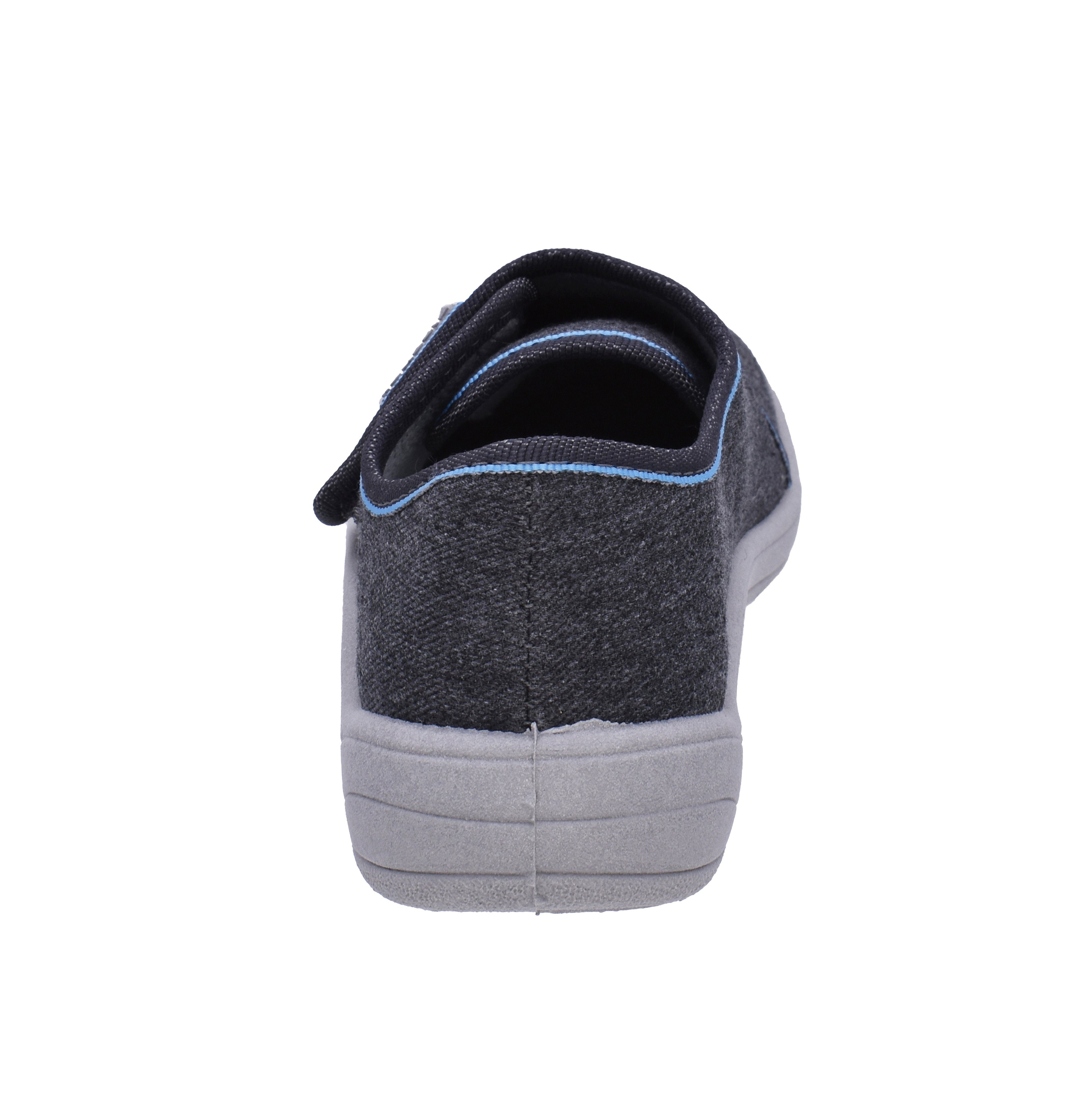 Fischer-Markenschuh Tim Hausschuh aus Jeansstoff, mit Baumwoll-Frotteefutter, gepolstertes Fußbett – Bild 5 von 5