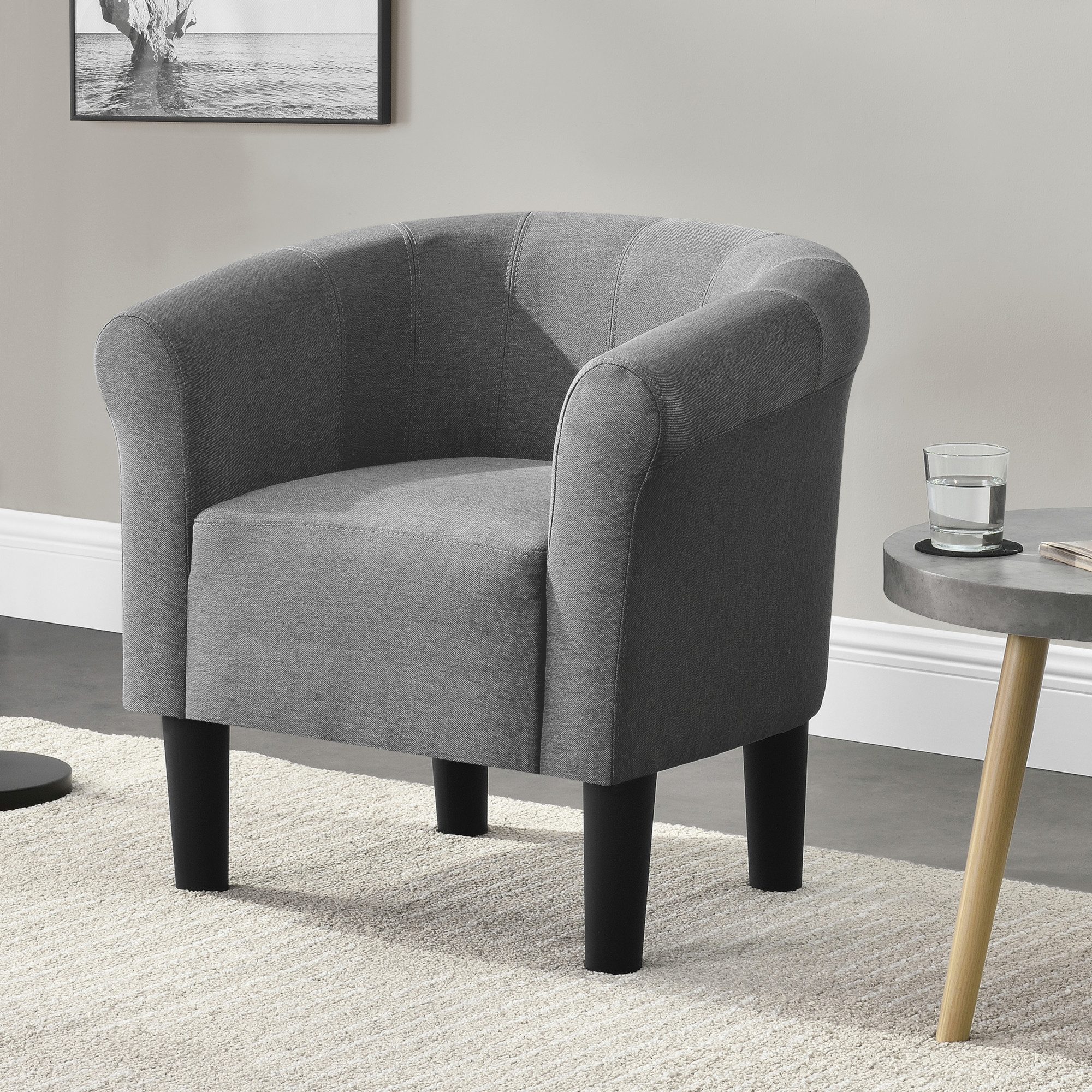 en.casa Sessel, »Jelgava« 70x70x58 cm Clubsessel günstig online kaufen