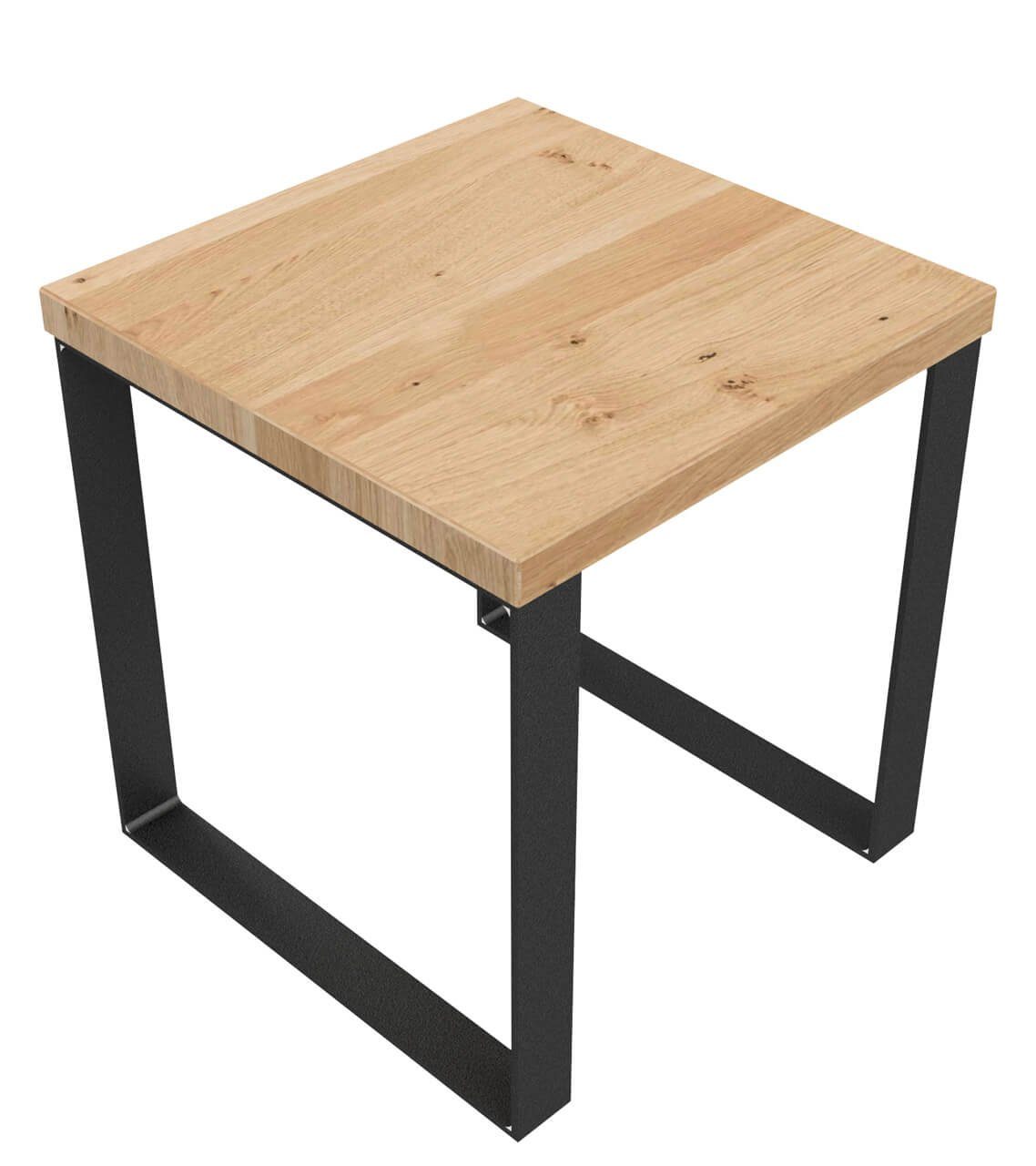 KUNSTLOFT Couchtisch »Zamperl«, handgefertigter Wohnzimmertisch aus