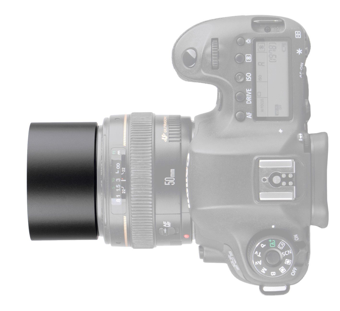 ayex ayex Aluminium-Gegenlichtblende lang 49mm Gegenlichtblende