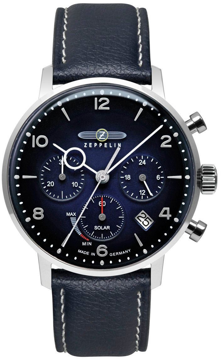 ZEPPELIN Chronograph LZ 129 Hindenburg Solar Sustainable Planet 8086-3_n, A günstig online kaufen