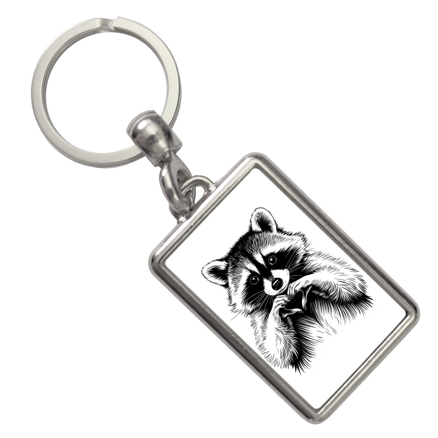 speecheese Schlüsselanhänger Waschbär zeigt Herz Schlüsselanhänger günstig online kaufen