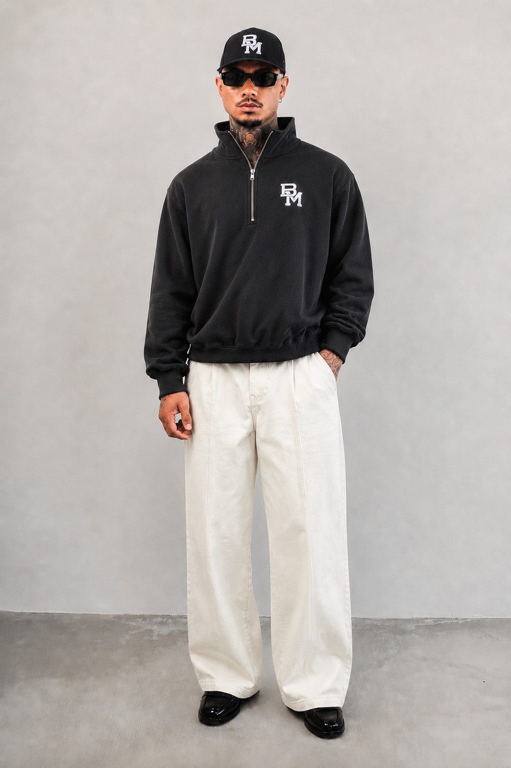 Blanq Made Sweater Blanq Made Boxy Halfzip