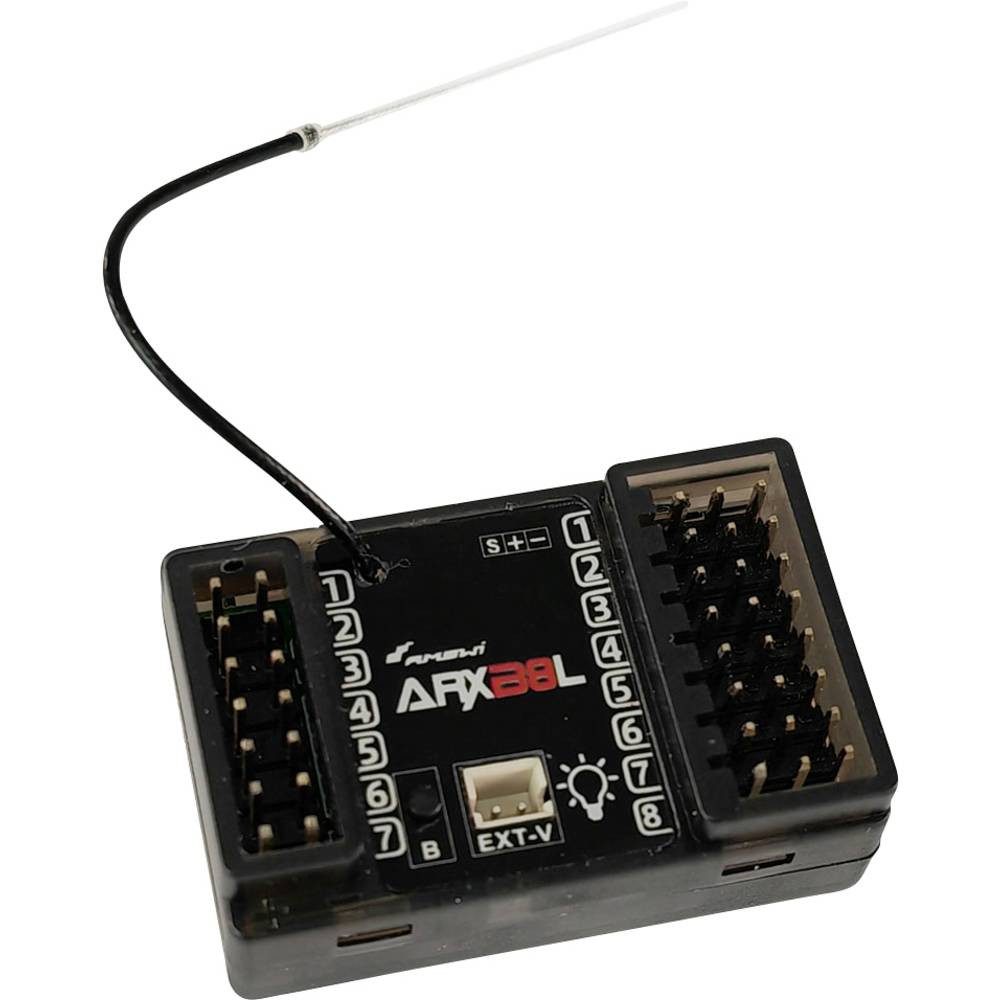 RC-Empfänger 8-Kanal Empfänger mit Lichtsteuerung für ATXB8