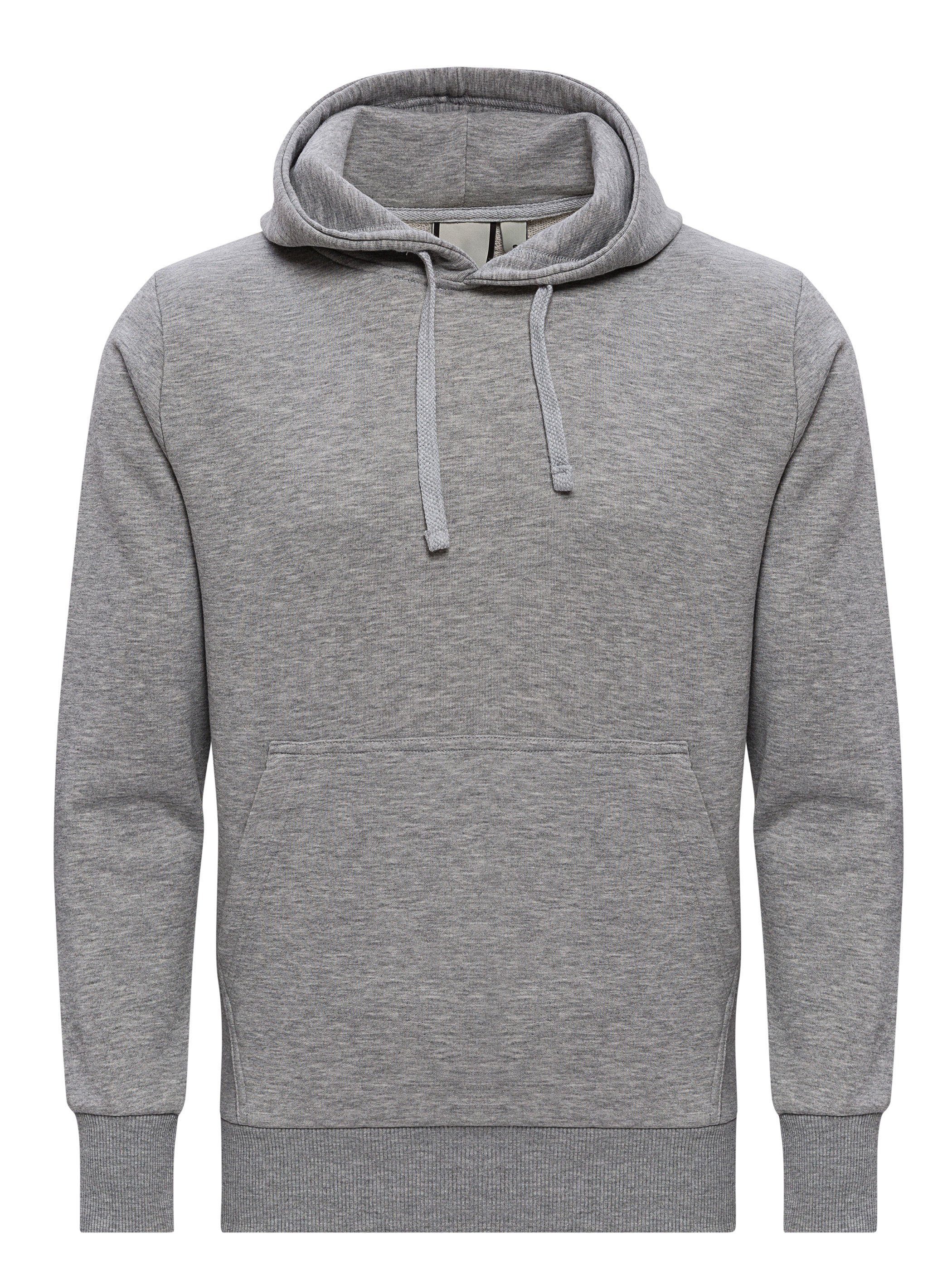 WOTEGA Kapuzenpullover Sweat Hoodie Lion bequemer Kapuzenpullover Grau (dapple gray 163907)