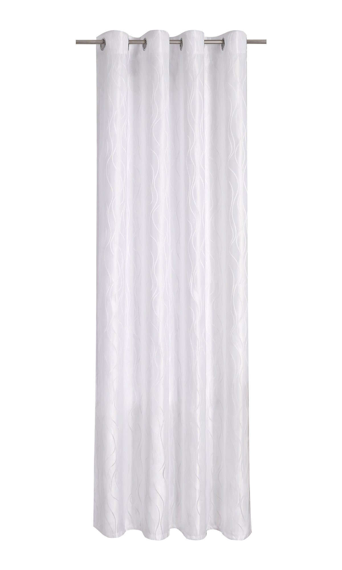 Vorhang, Joyswahl, (1 St), verdunkelnd, mit schimmerndem Wellenmuster, eine  Oase der Ruhe und Eleganz