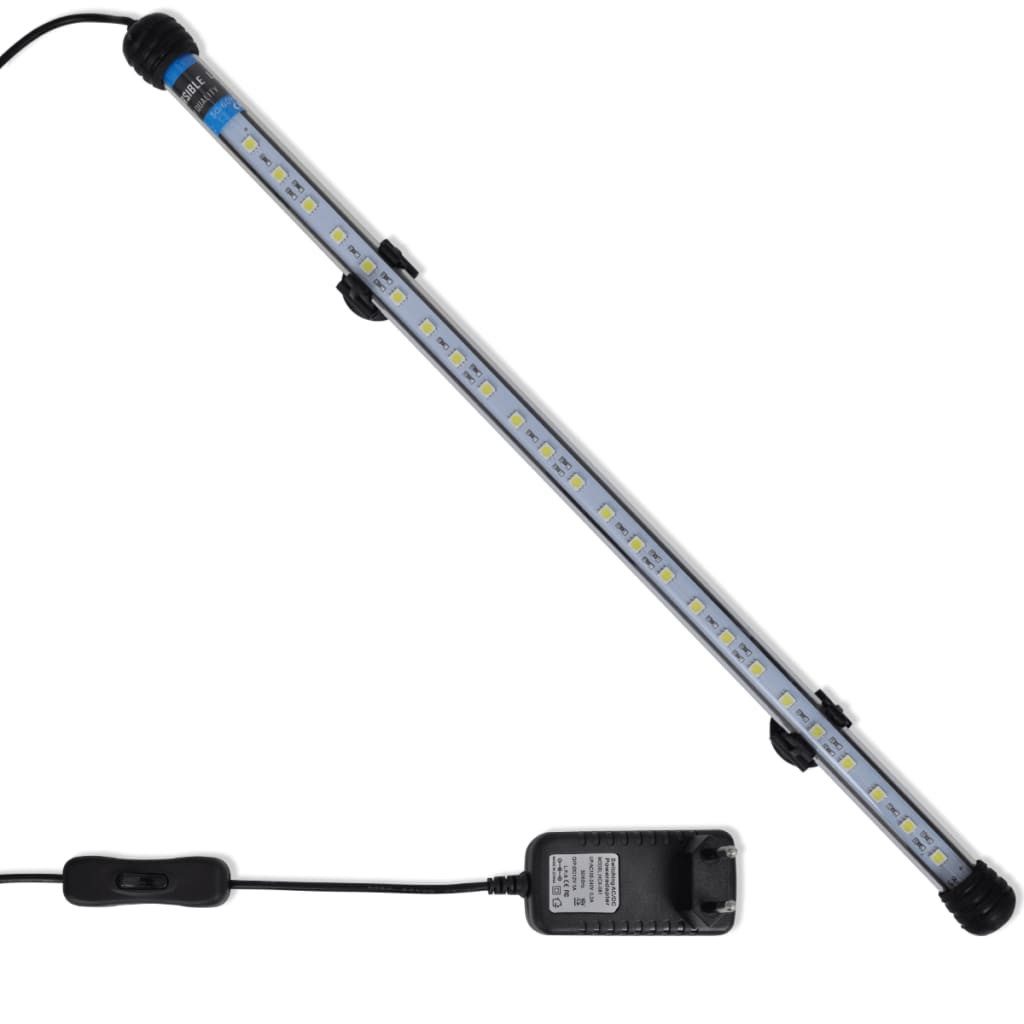 LED Aquariumleuchte LED Aquarium Lampe 48 cm Weiß