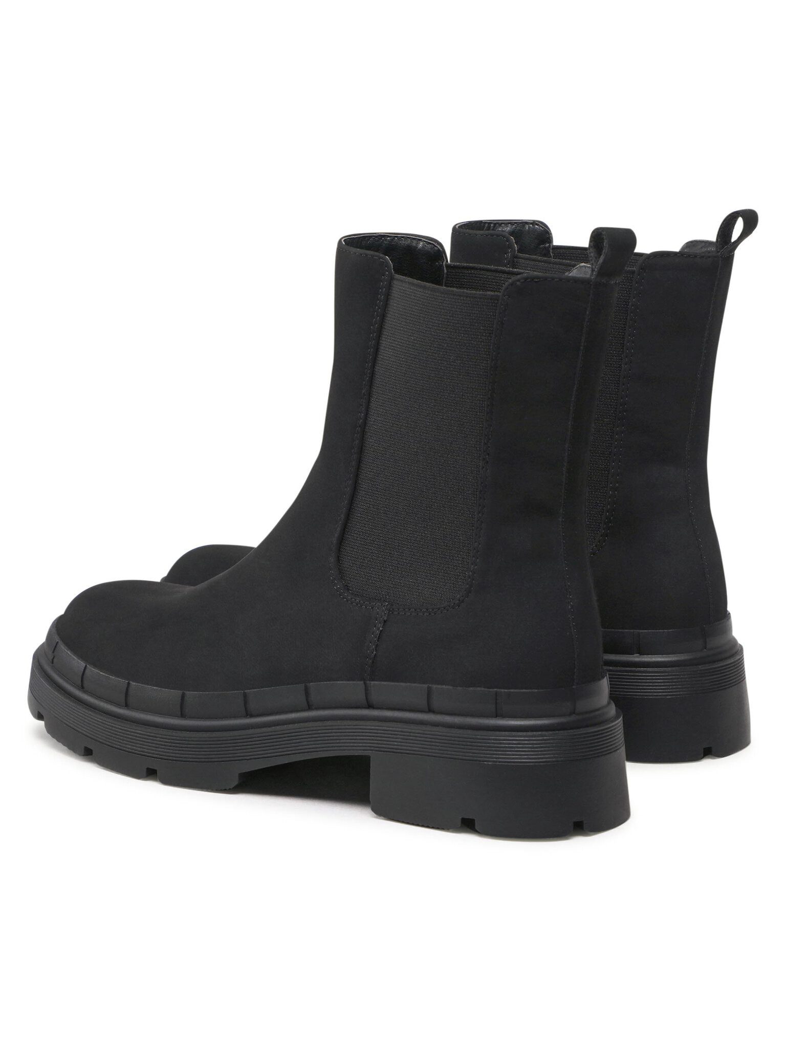 Jenny Fairy Jenny Fairy Damen Chelsea Boots Schwarz WYL3191-1 Chelseaboots