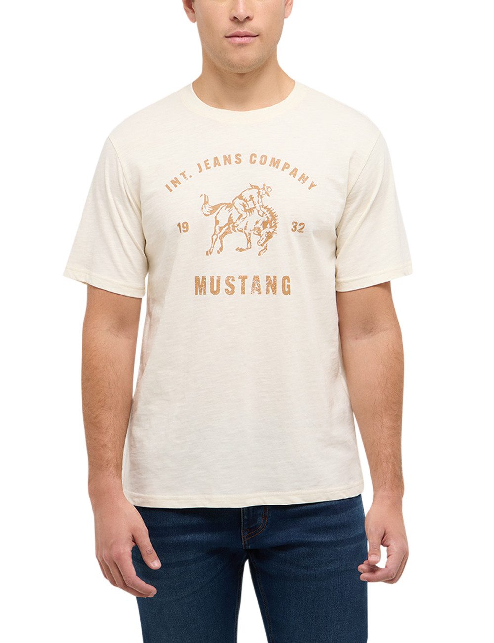 MUSTANG Kurzarmshirt Herren Style Austin