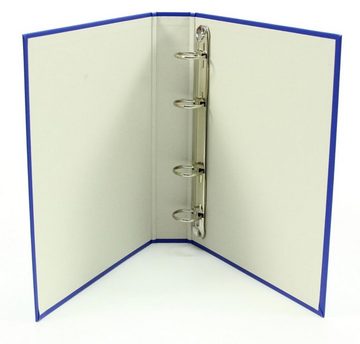 Livepac Office Aktenordner 3x Ringbuch / DIN A5 / 4-Ring Ordner / Farbe: je 1x weiß, rot und sc