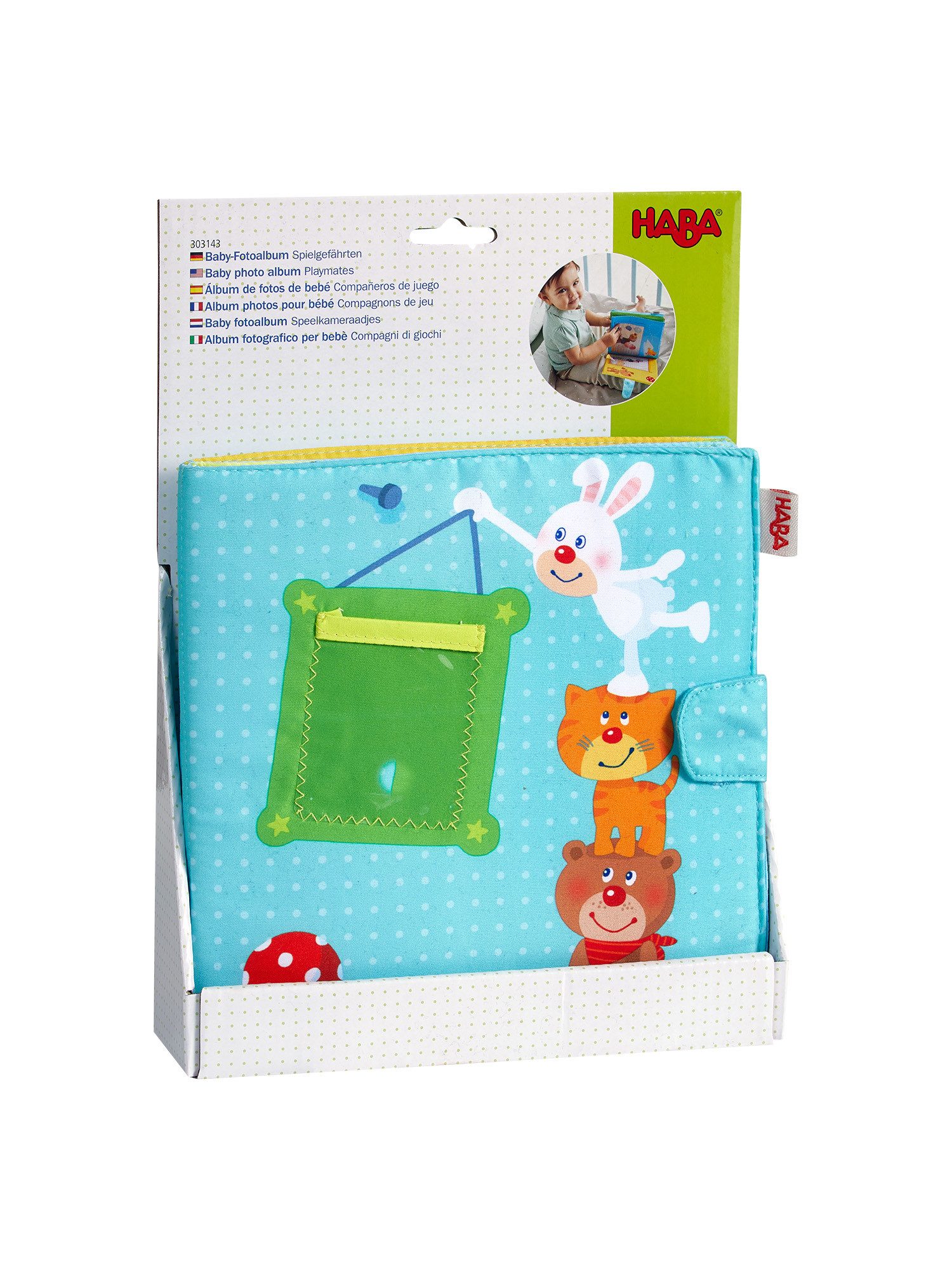 Haba Greifspielzeug Baby-Fotoalbum Spielgefährten günstig online kaufen