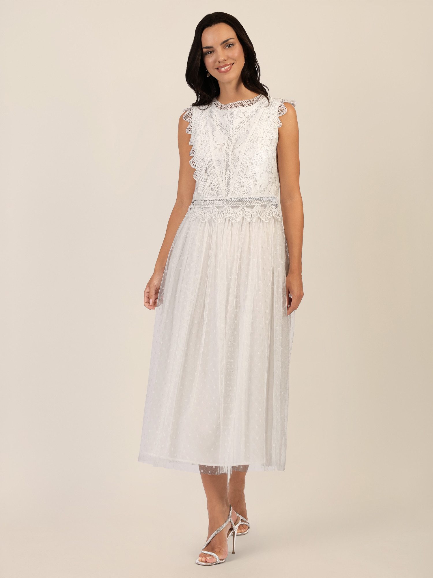 Apart Maxirock mit Punktemuster günstig online kaufen