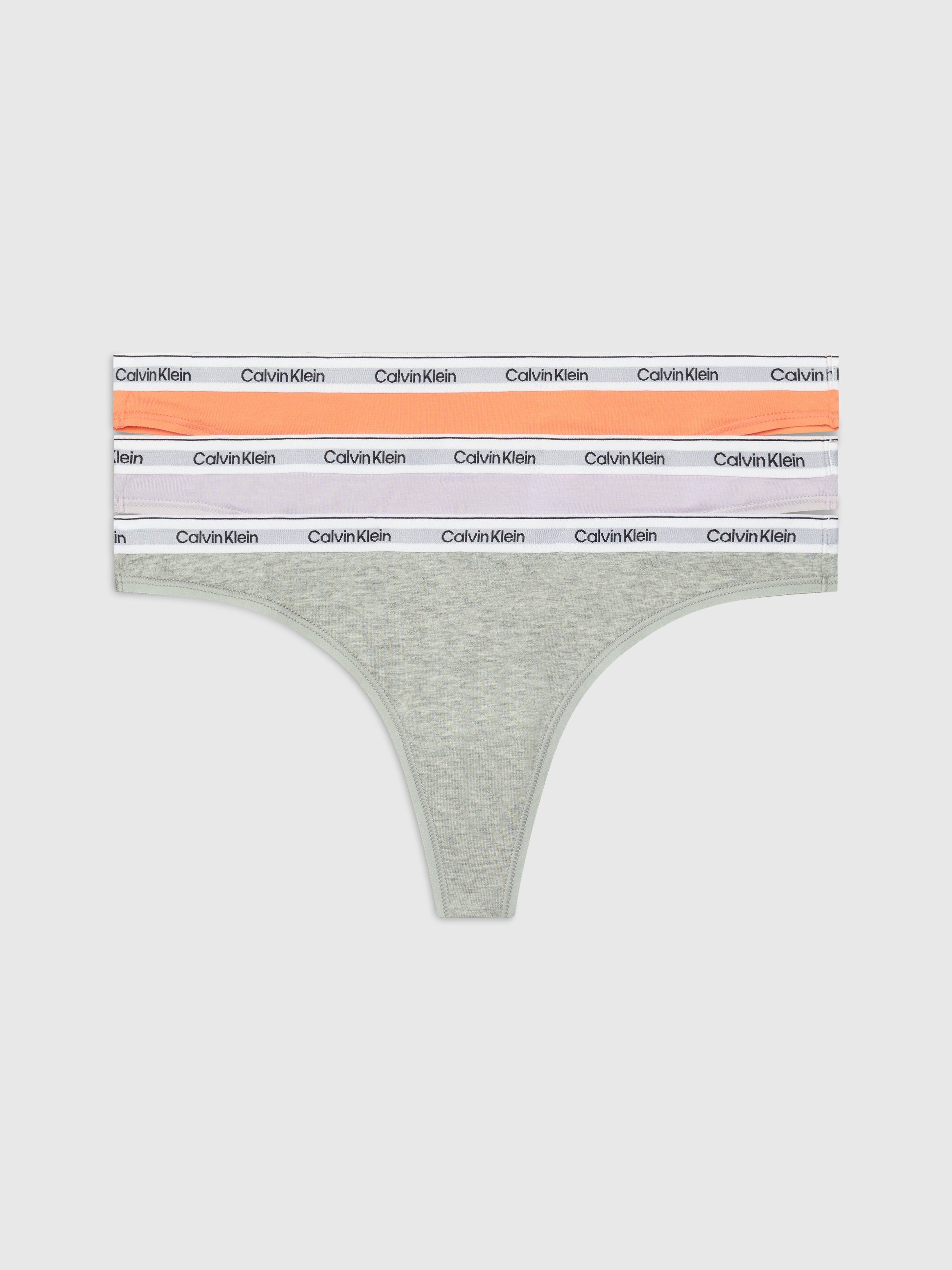 Calvin Klein Underwear Tanga 3 PACK THONG (LOW-RISE) (Packung, 3-St., 3er-Pack) mit Logobund