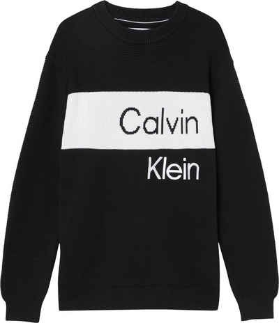 Calvin Klein Jeans Strickpullover »INSTITUTIONAL BLOCKING SWEATER«
