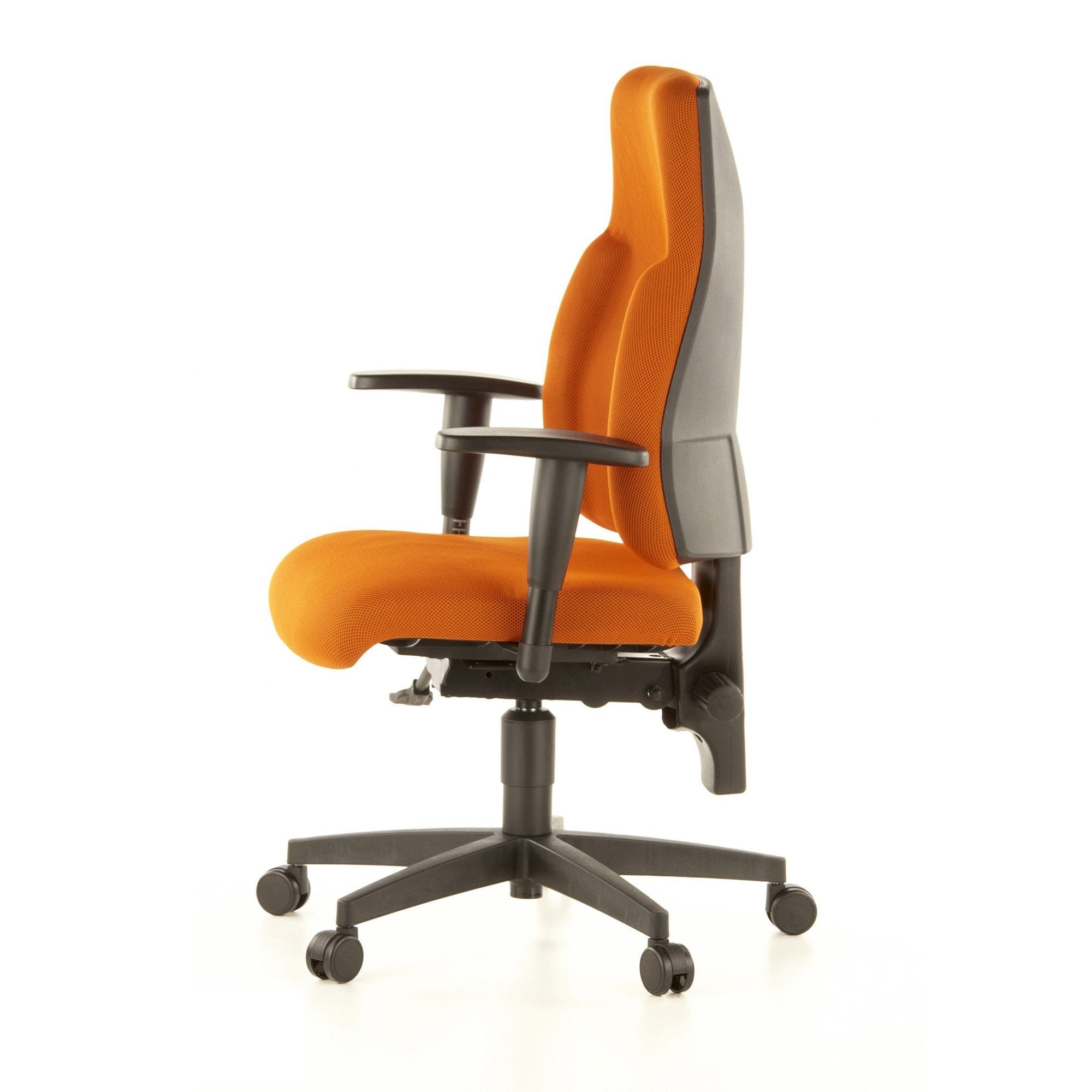 SITNESS C LADY St), AL.K2 Bürostuhl Orange (1 Drehstuhl TOPSTAR Schreibtischstuhl Profi ergonomisch Stoff