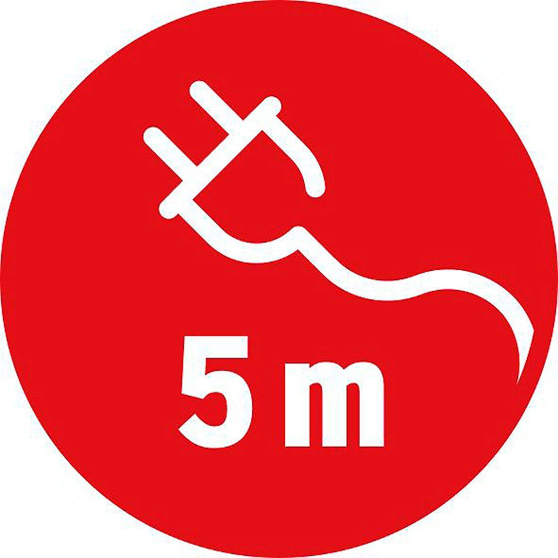Schalter mit Berührungsschutz m), Eco-Line 5 3-fach (Kabellänge Brennenstuhl Steckdosenleiste und erhöhtem