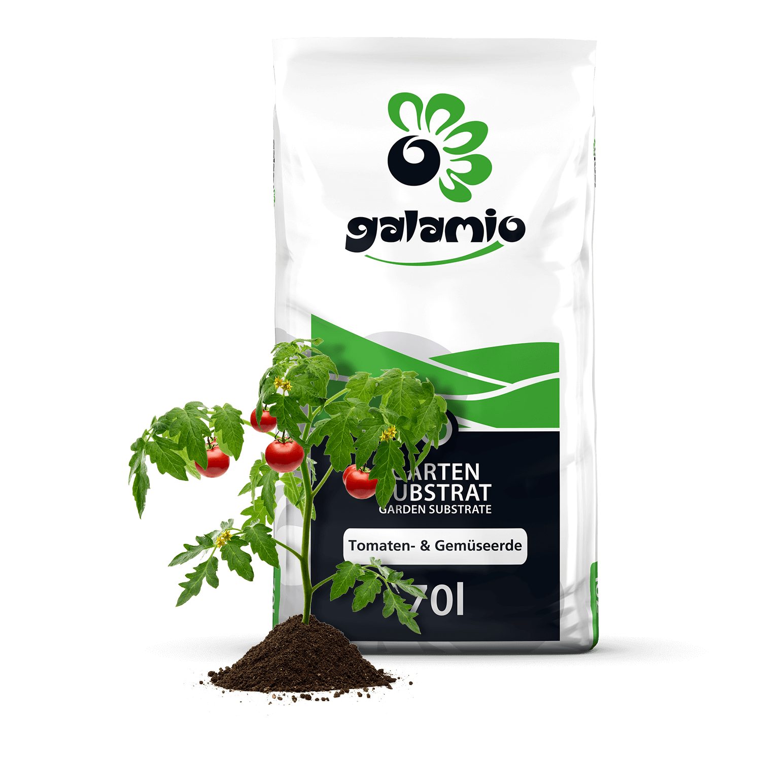 GALAMIO Blumenerde Tomaten- & Gemüseerde, (Paket, 1-St)