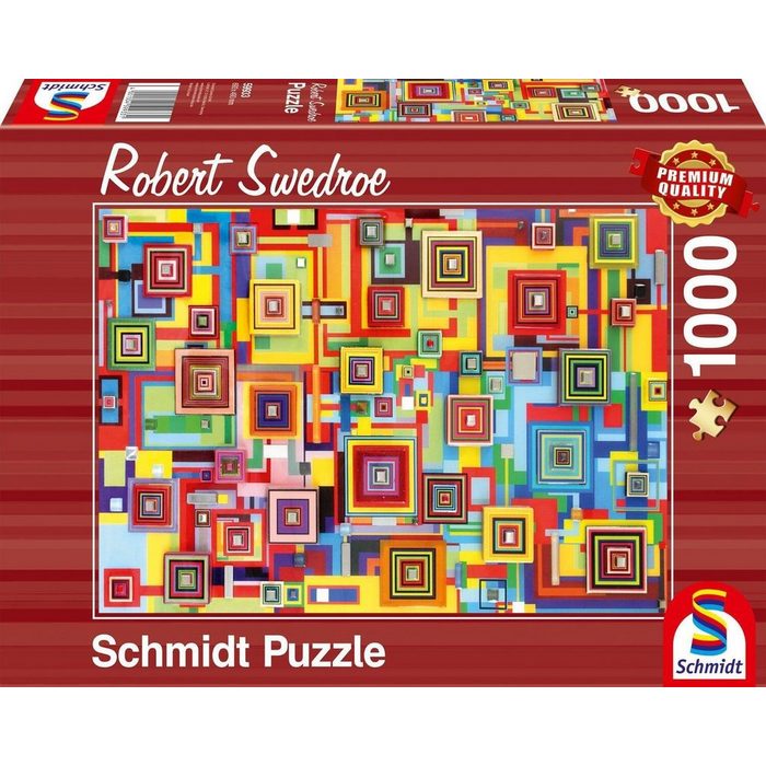 Schmidt Spiele Puzzle Cyber Intervention. 1.000 Teile Puzzleteile