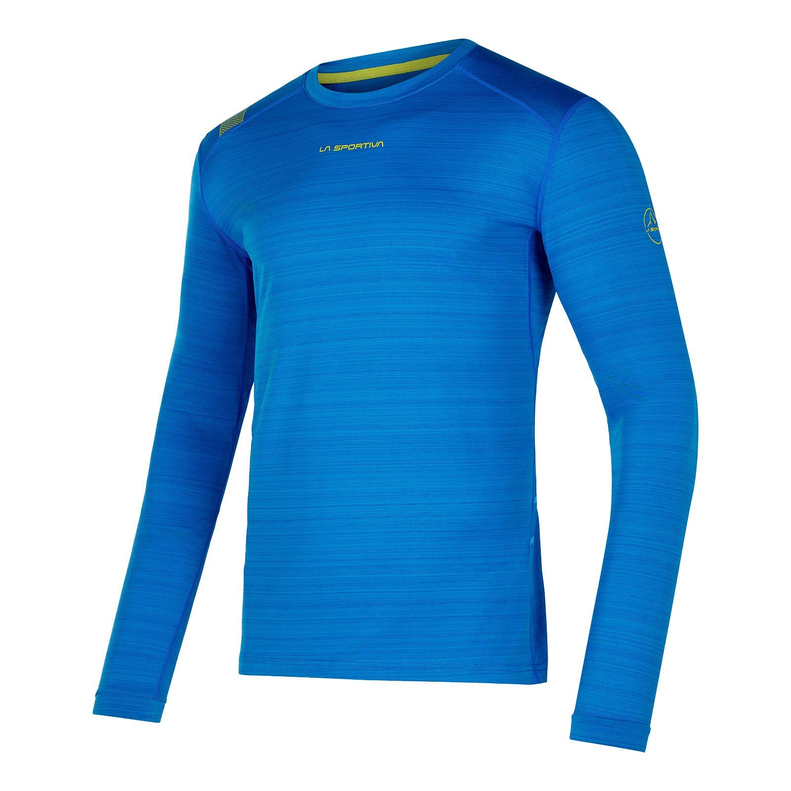 La Sportiva Langarmshirt / electric punch 634729 Long Flatlocknähten Sleeve Tour mit lime M blue