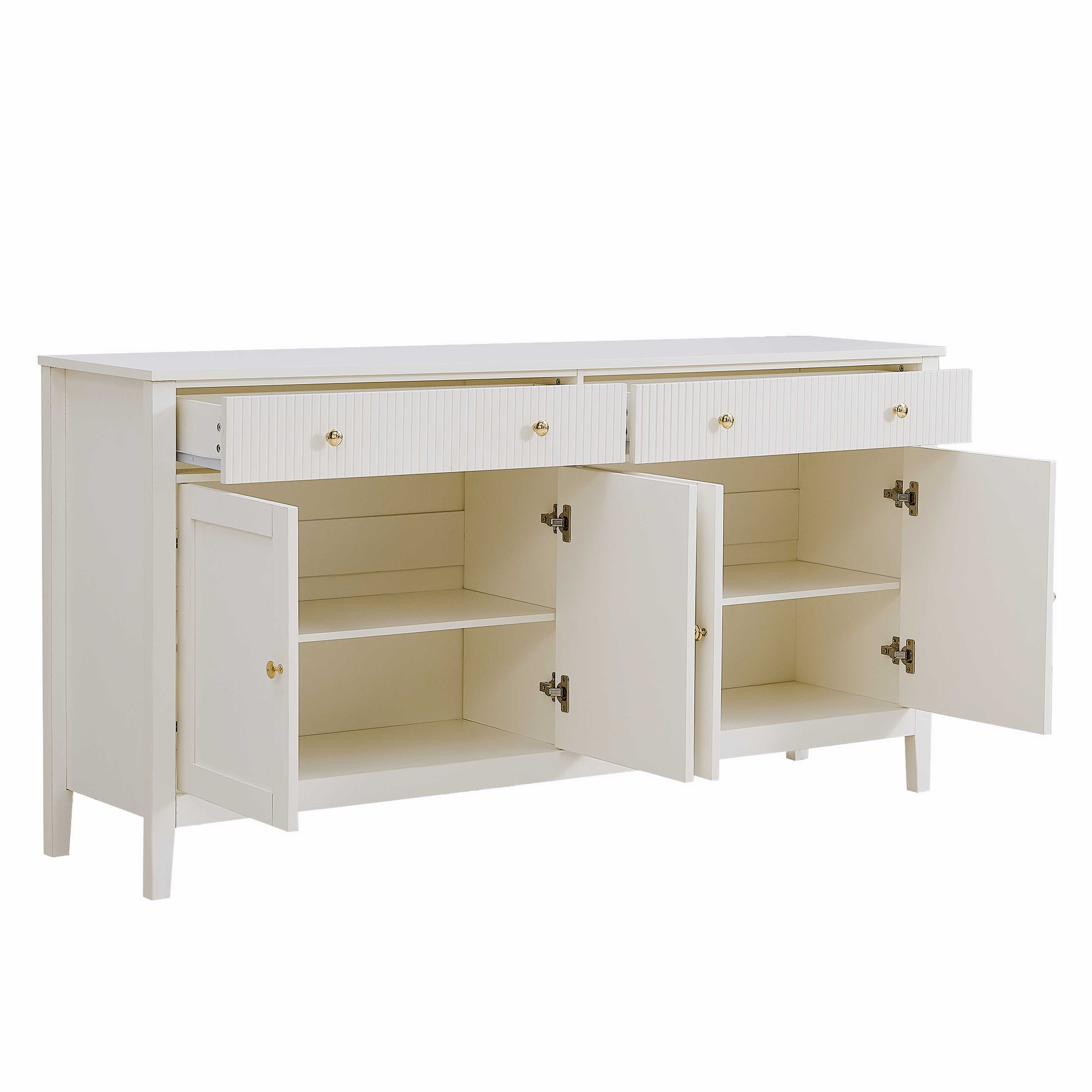 BlingBin Sideboard Wohnzimmerschrank Anrichte Esszimmerschrank (großzügigem günstig online kaufen