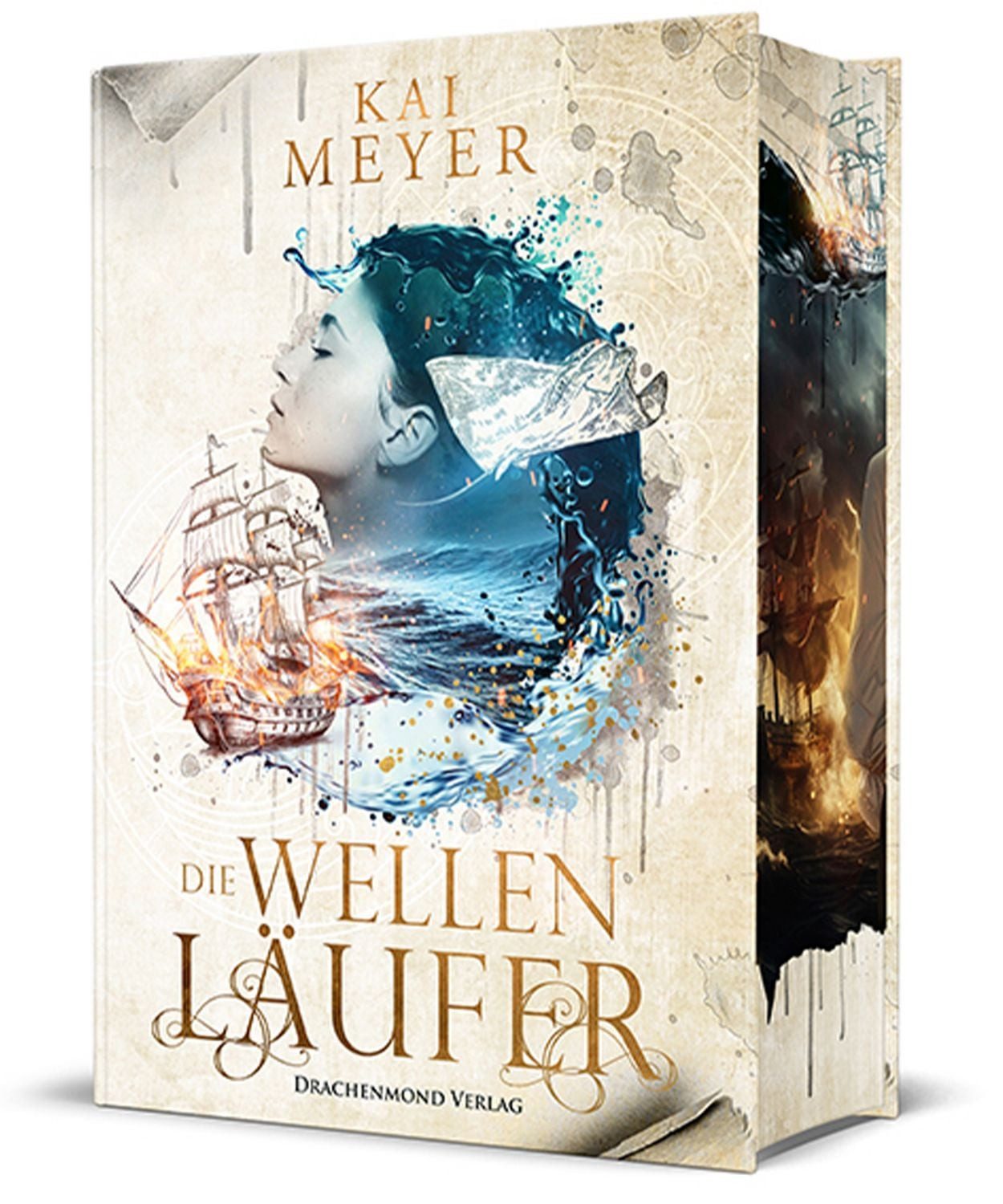 Jugendbuch Die Wellenläufer Schmuckausgabe mit Farbschnitt-Garantie Kai Meyer