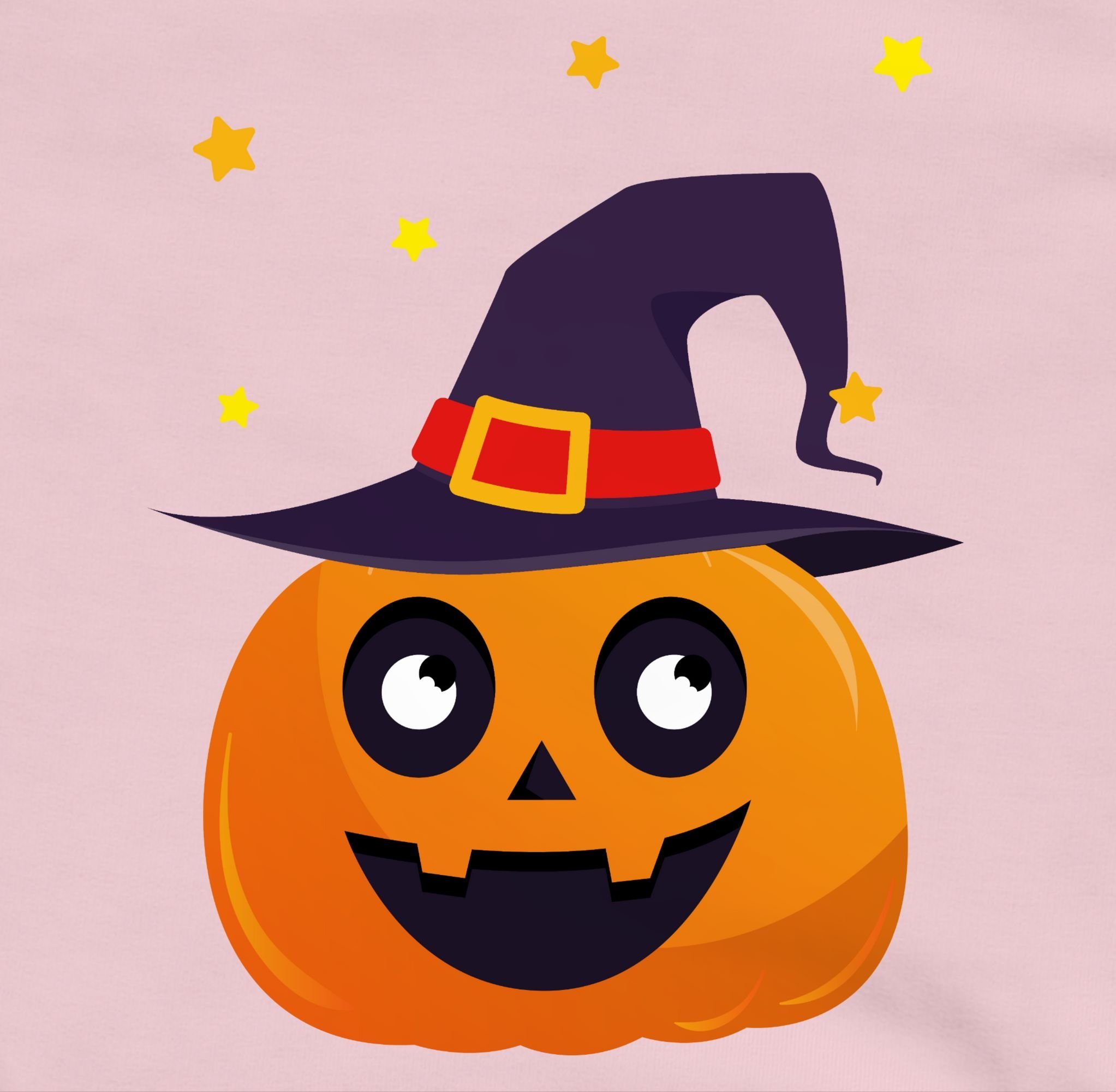 Pumpkin Kostüme Süßer 1 für Hoodie Kinder Shirtracer Kürbis Halloween Hellrosa Niedlich