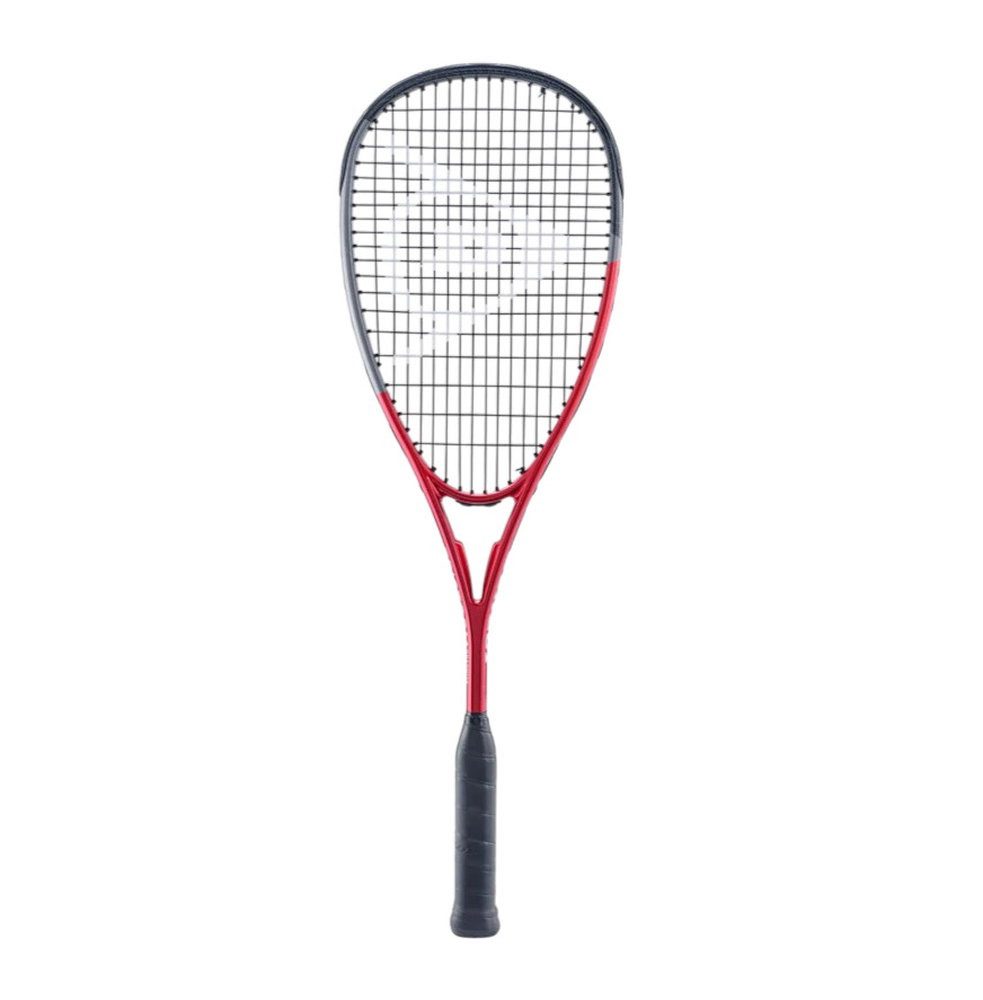 Dunlop Squashschläger Tristorm Graphite 145g/kopflastig 2025 rot/grau - besaitet