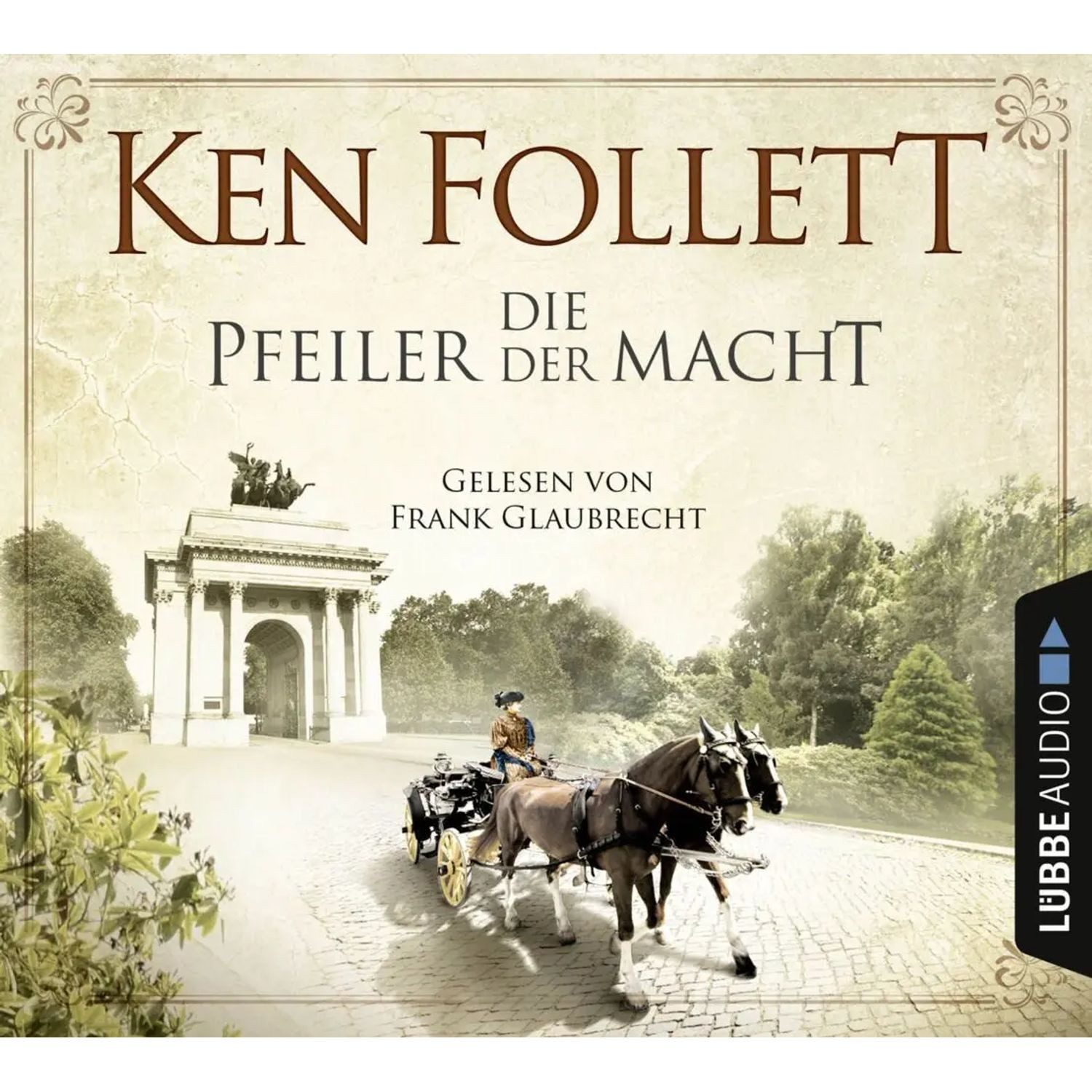 Bastei Lübbe AG Hörspiel Die Pfeiler der Macht,6 Audio-CDs