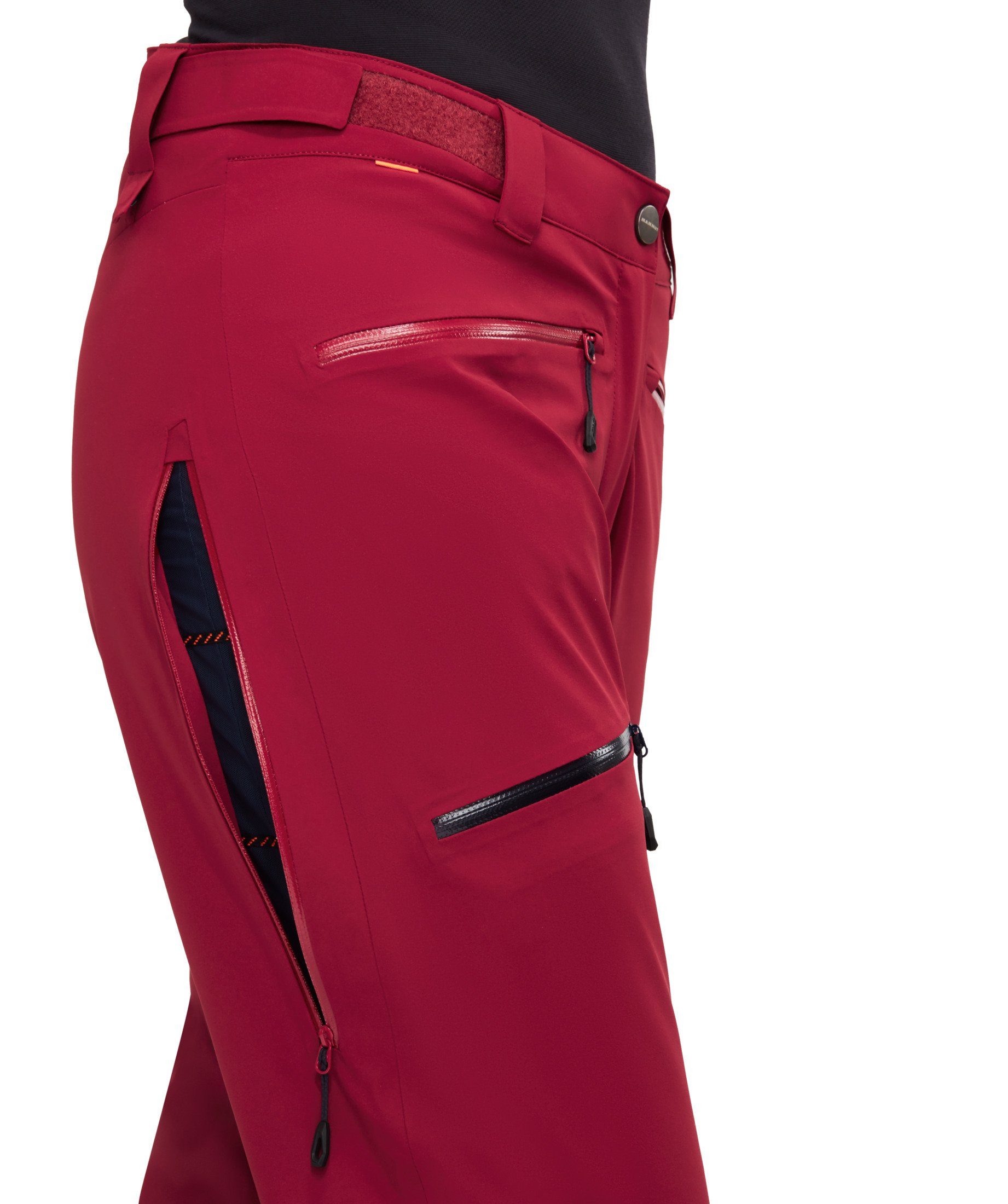 red Women Pants blood Thermo Mammut Stoney Sporthose HS Hardshell