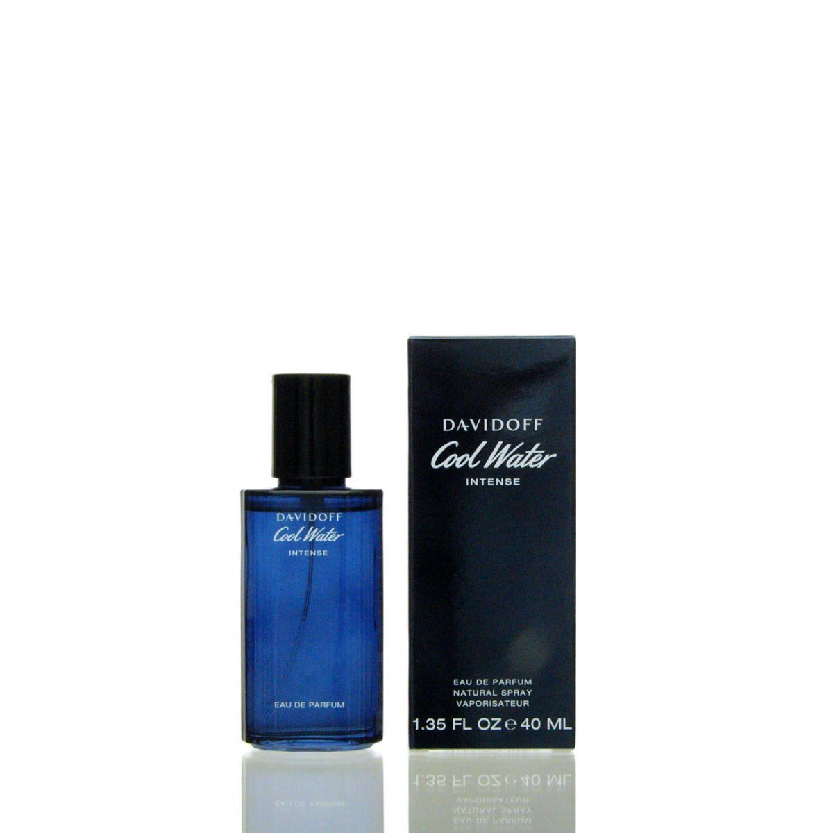 DAVIDOFF Eau de Parfum Cool Water Intense, Glasflakon, Parfüm EDP, Herrenduft