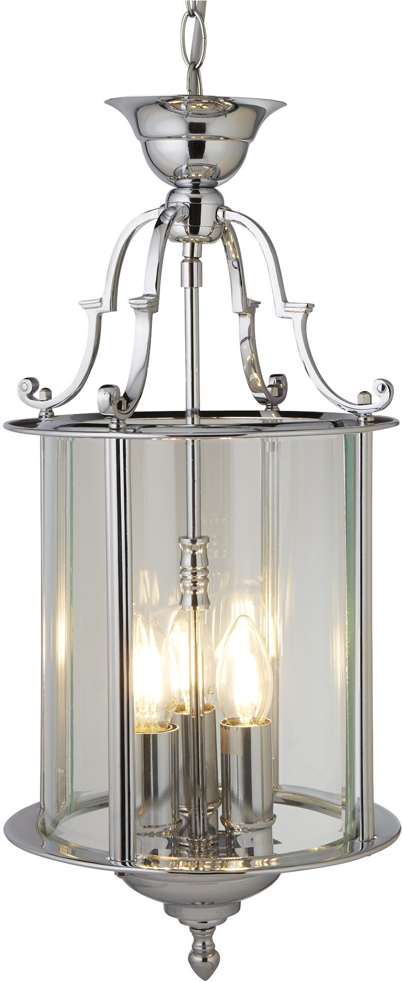Searchlight Hängeleuchte Hängeleuchte Lantern, 3-flammig, ohne Leuchtmittel, Klassisches Ambiente