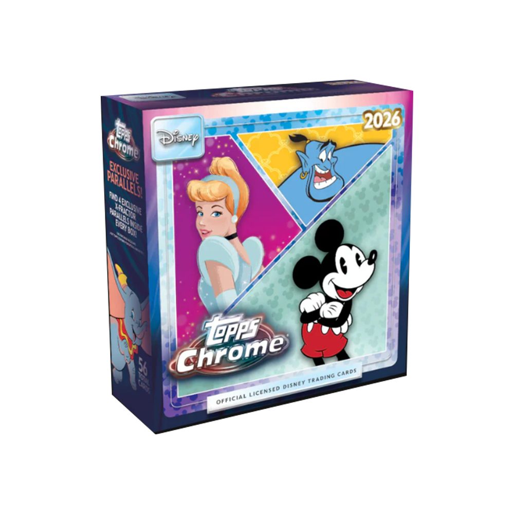 Topps Sammelkarte 2026 Topps Chrome Disney Mega Box Englisch