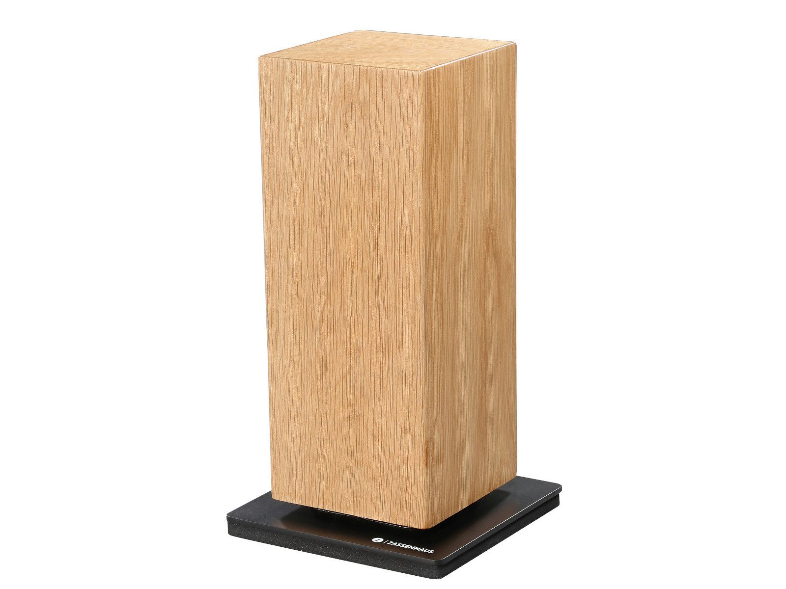 ZASSENHAUS Messerblock SPIN Magnet-Messerblock Eiche 13x13x25,5cm