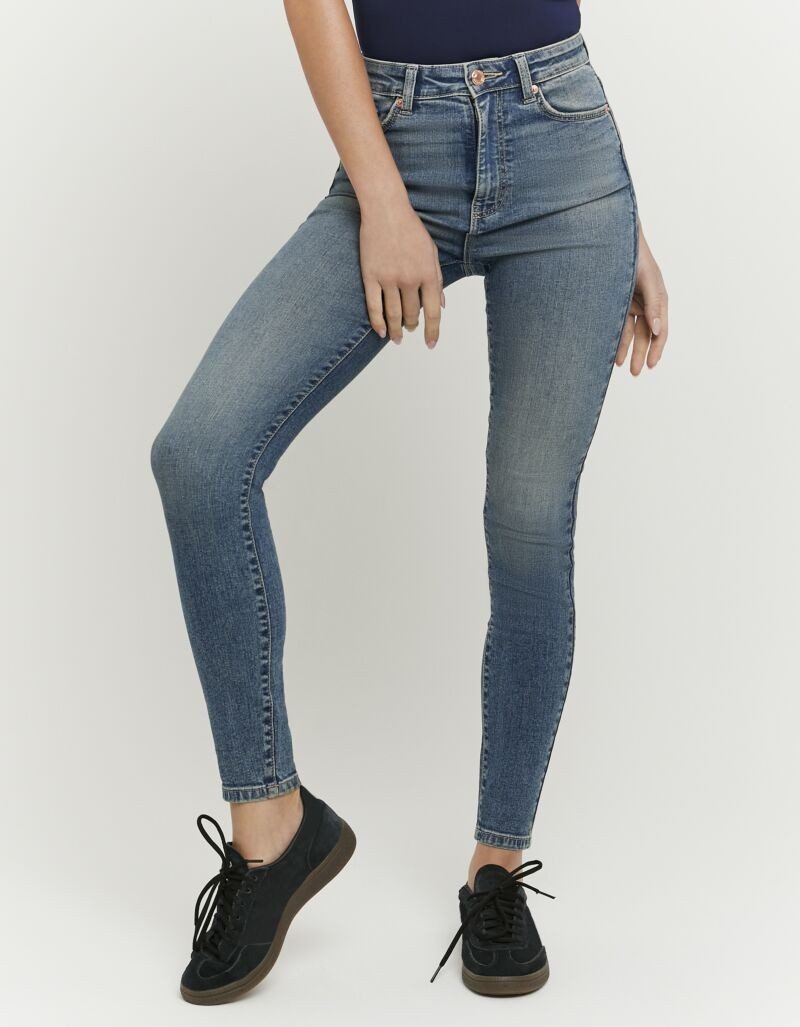 Tally Weijl Skinny-fit-Jeans SPADESMART6 Baumwollmischung, High Waist
