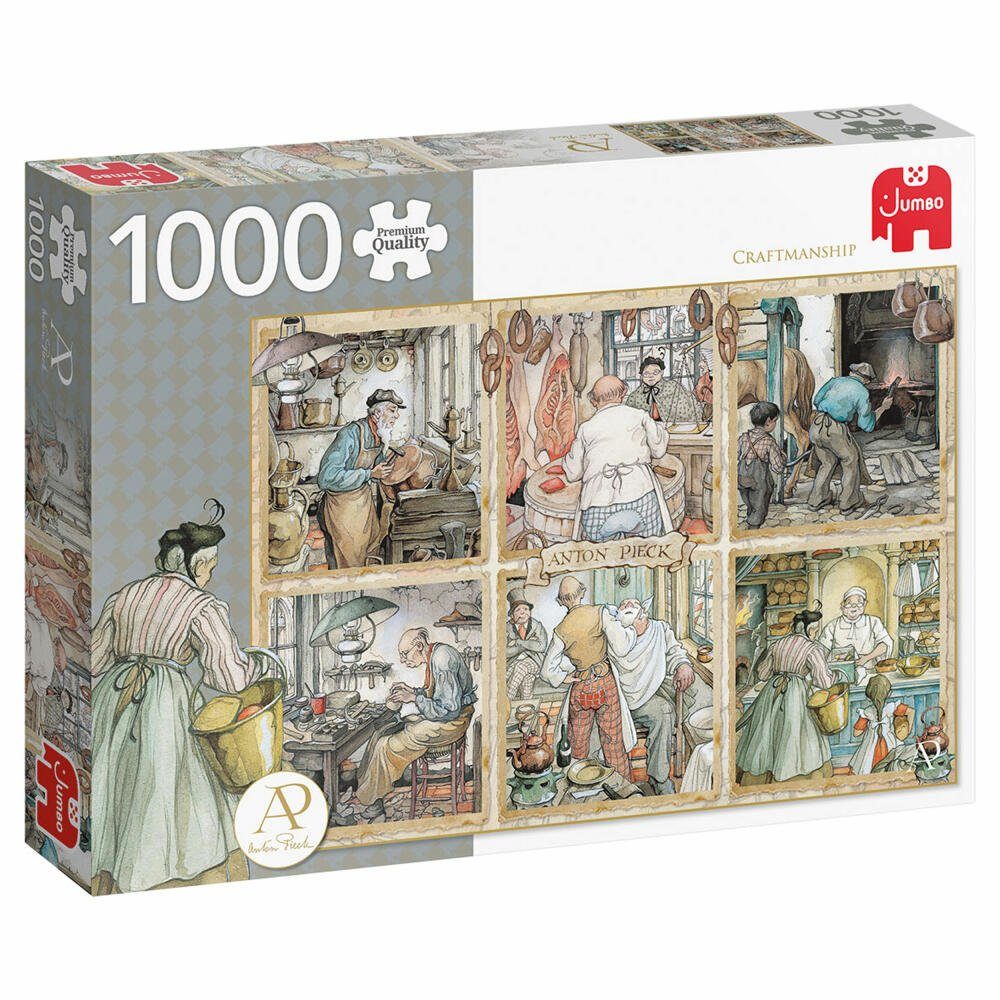 Handwerkskunst Jumbo Spiele Puzzle Teile, 1000 1000 Puzzleteile