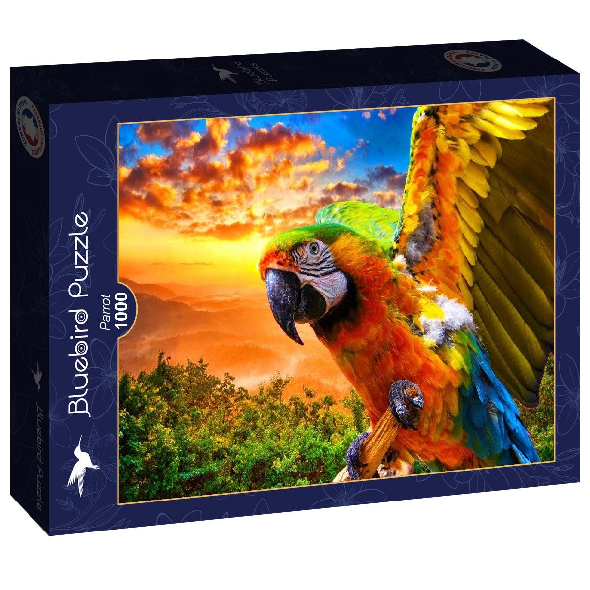 Bluebird Puzzle Puzzle Parrot, Puzzleteile