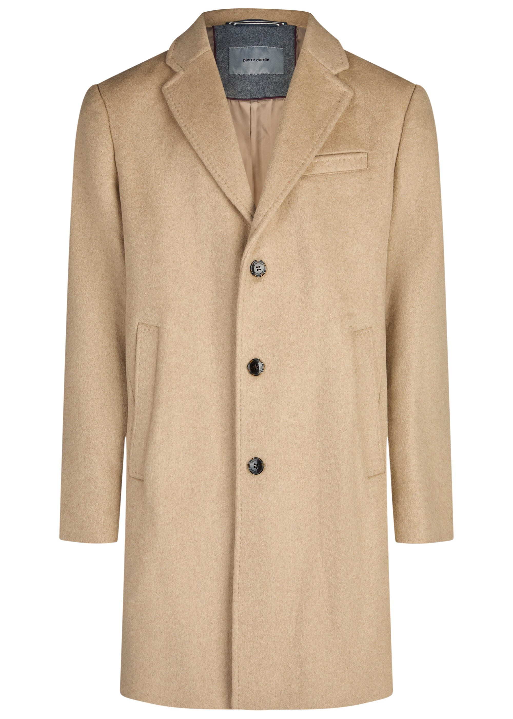 Pierre Cardin Langmantel aus hochwertigem Materialmix