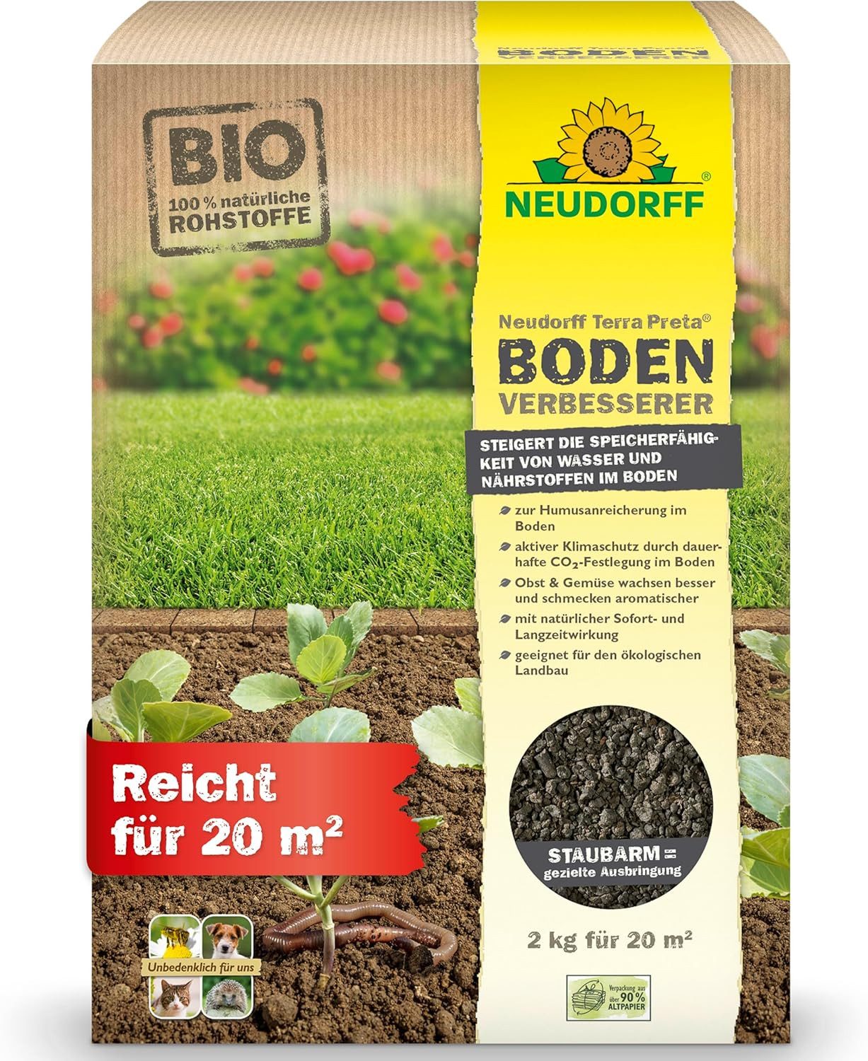 Neudorff Bodenverbesserer Terra Preta BodenVerbesserer 2 günstig online kaufen