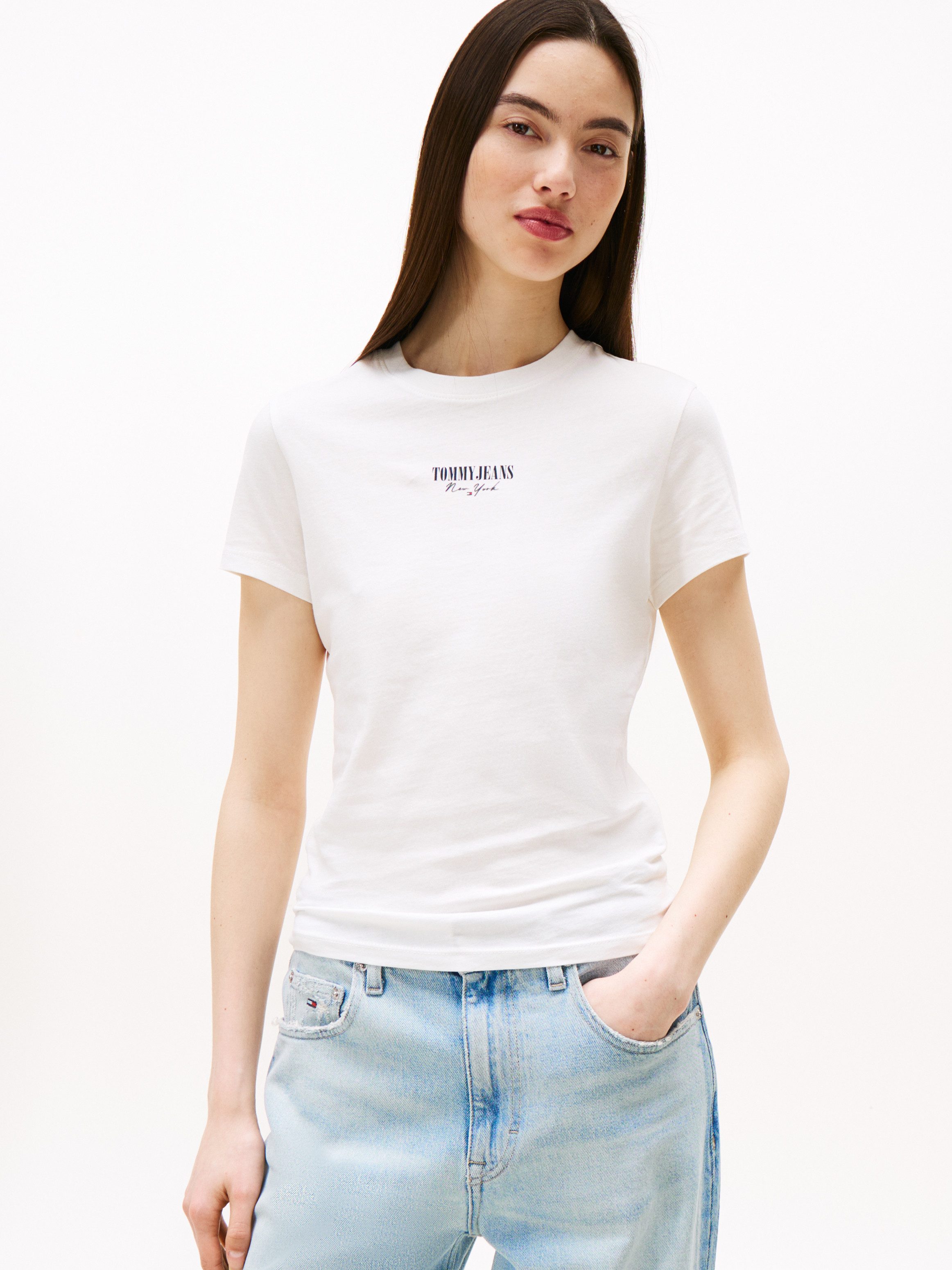 Tommy Jeans Kurzarmshirt TJW 2PACK ESSENTIAL LOGO 2 TEE (Packung, 2-tlg) günstig online kaufen