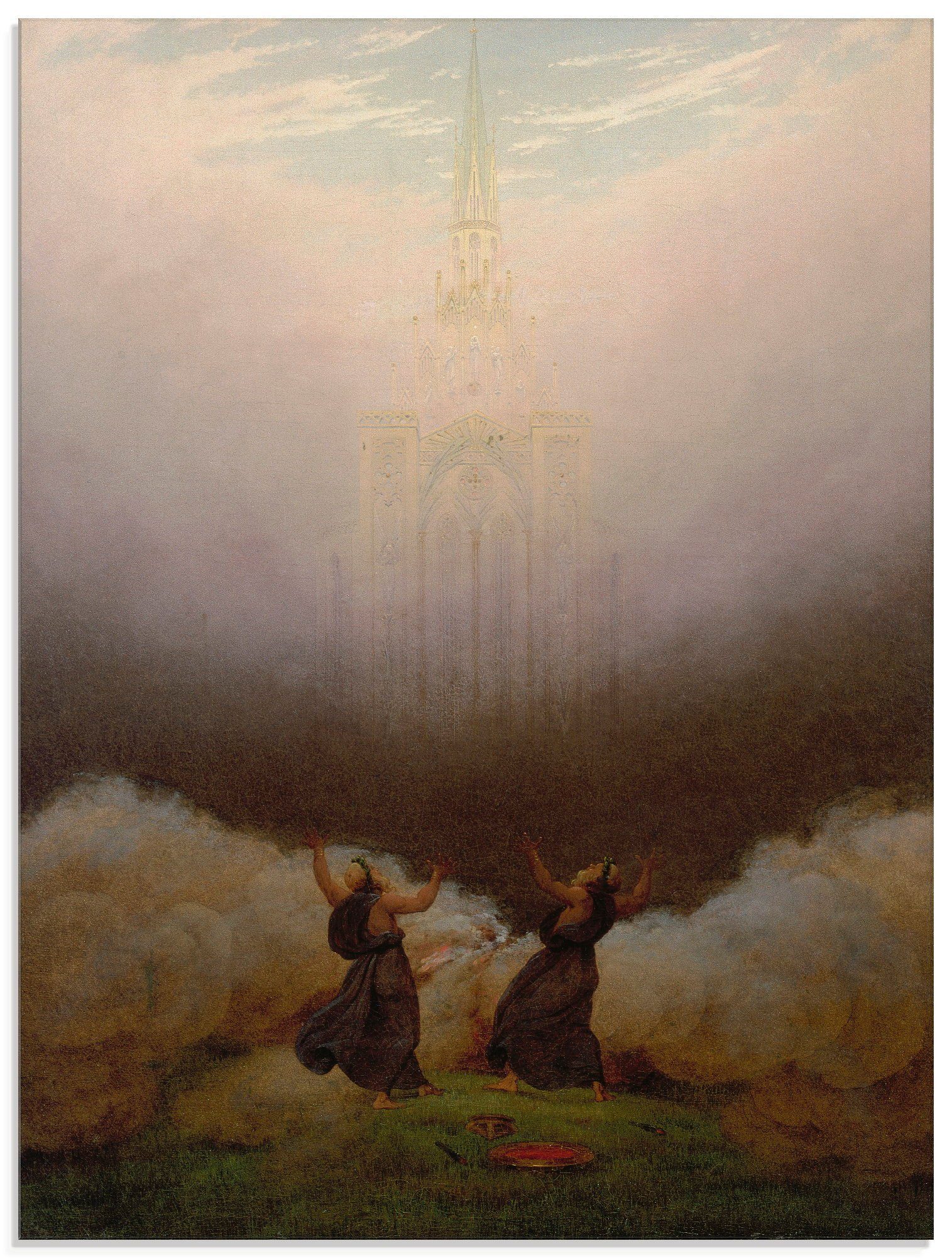 Artland Glasbild »Die Vision der christlichen Kirche«, Religion (1 Stück)-Otto
