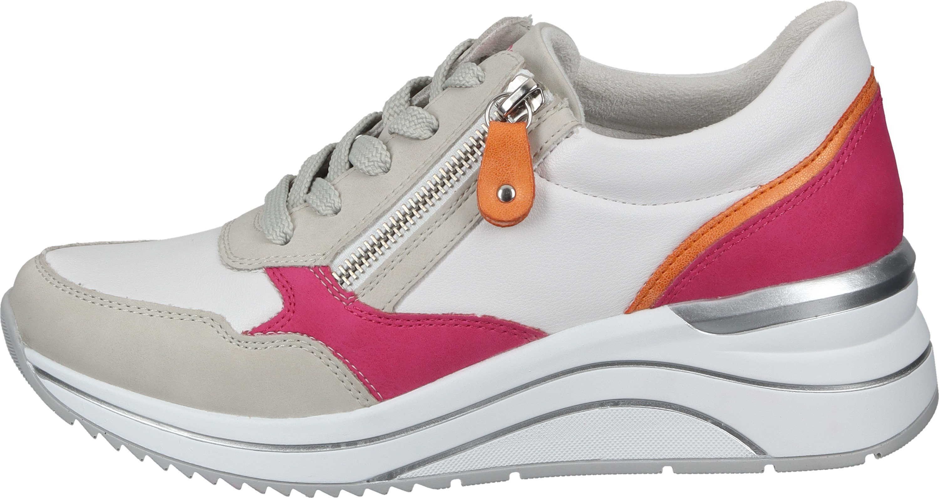 Remonte Sneaker Schnürschuh aus strapazierfähigem Synthetik günstig online kaufen
