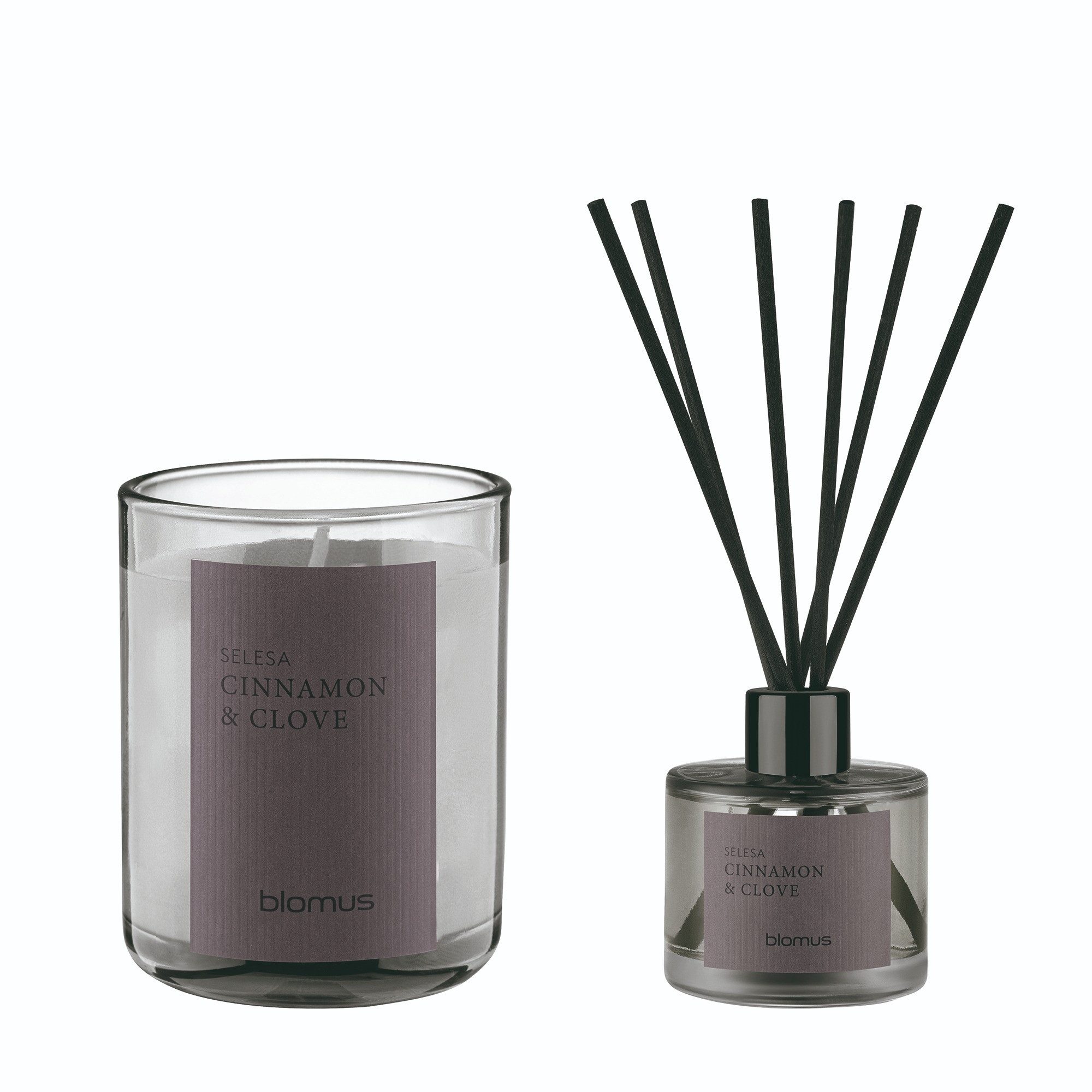 blomus Raumduft Set Duftkerze & Diffusor -SELESA- Duftset: Modernes Design (Set, 2-St., 1x Duftkerze & 1x Diffusor), Duftkerze & Diffusor, Vier Duftvarianten, Geschenkset