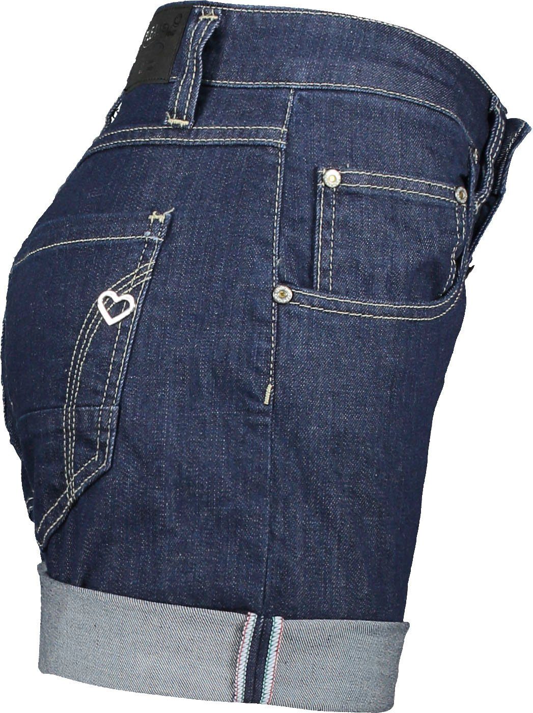 Please Jeans markanter Knopfleiste P mit 88A Jeansshorts